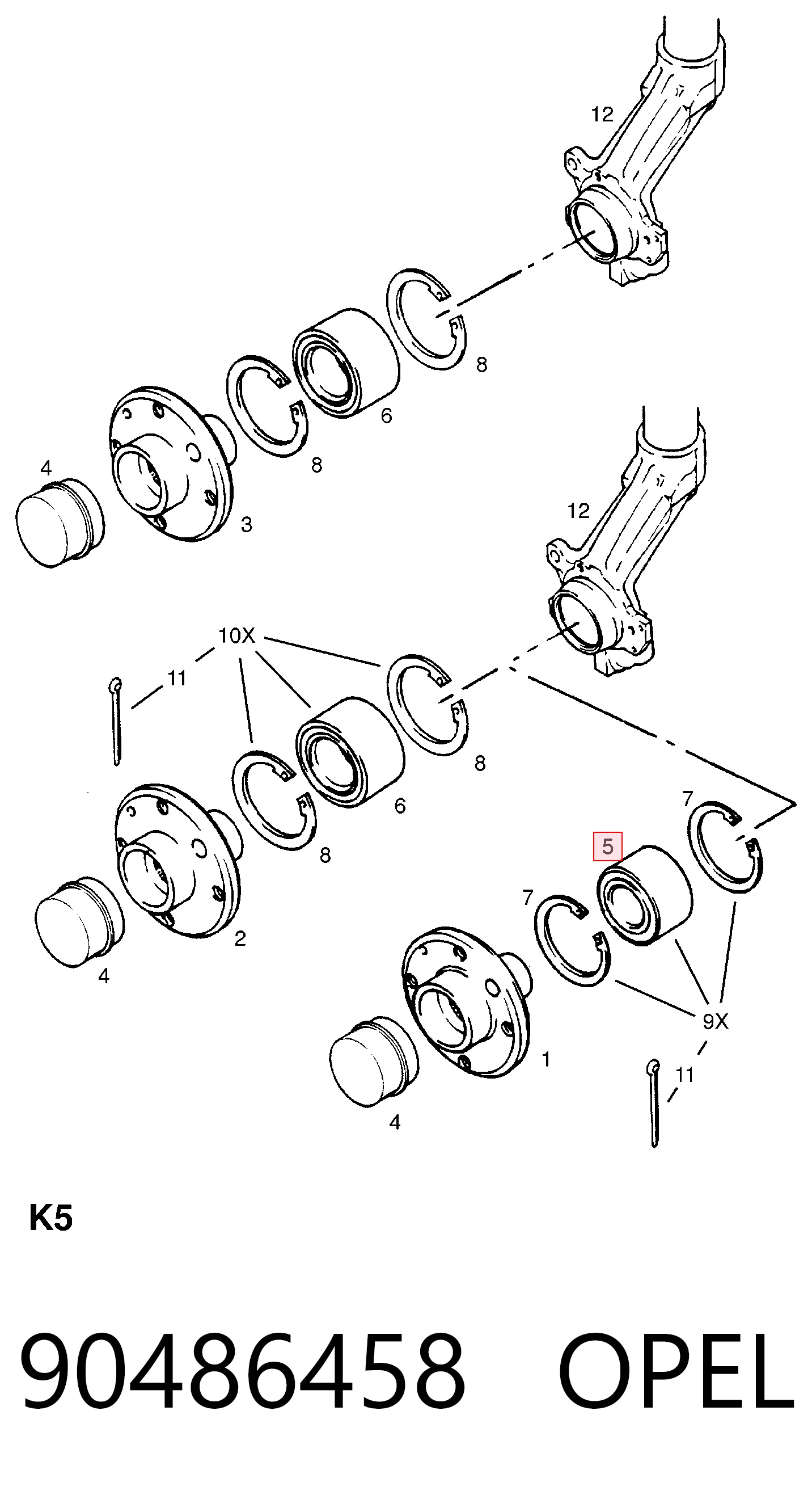90486458 Opel