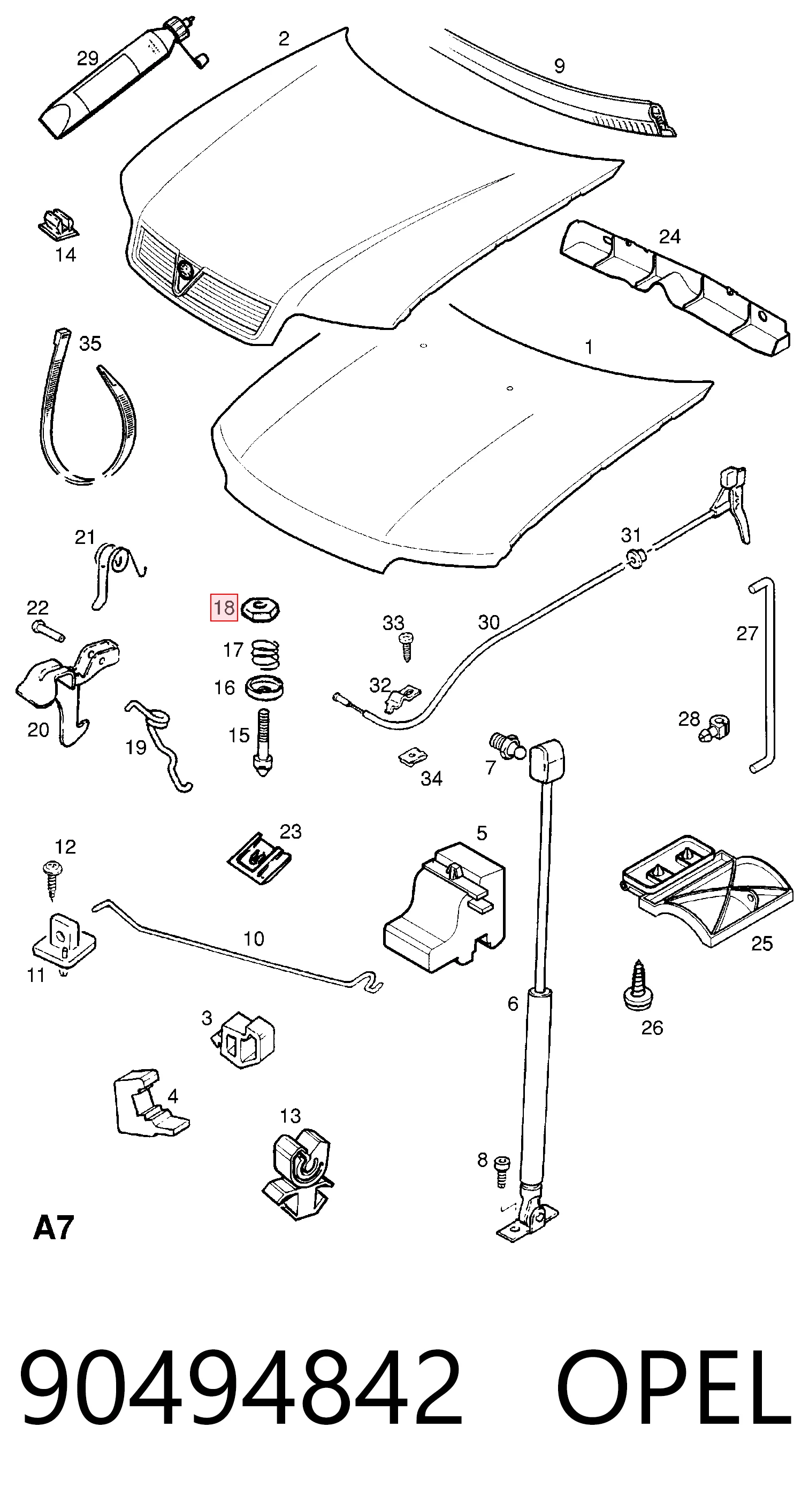90494842 Opel