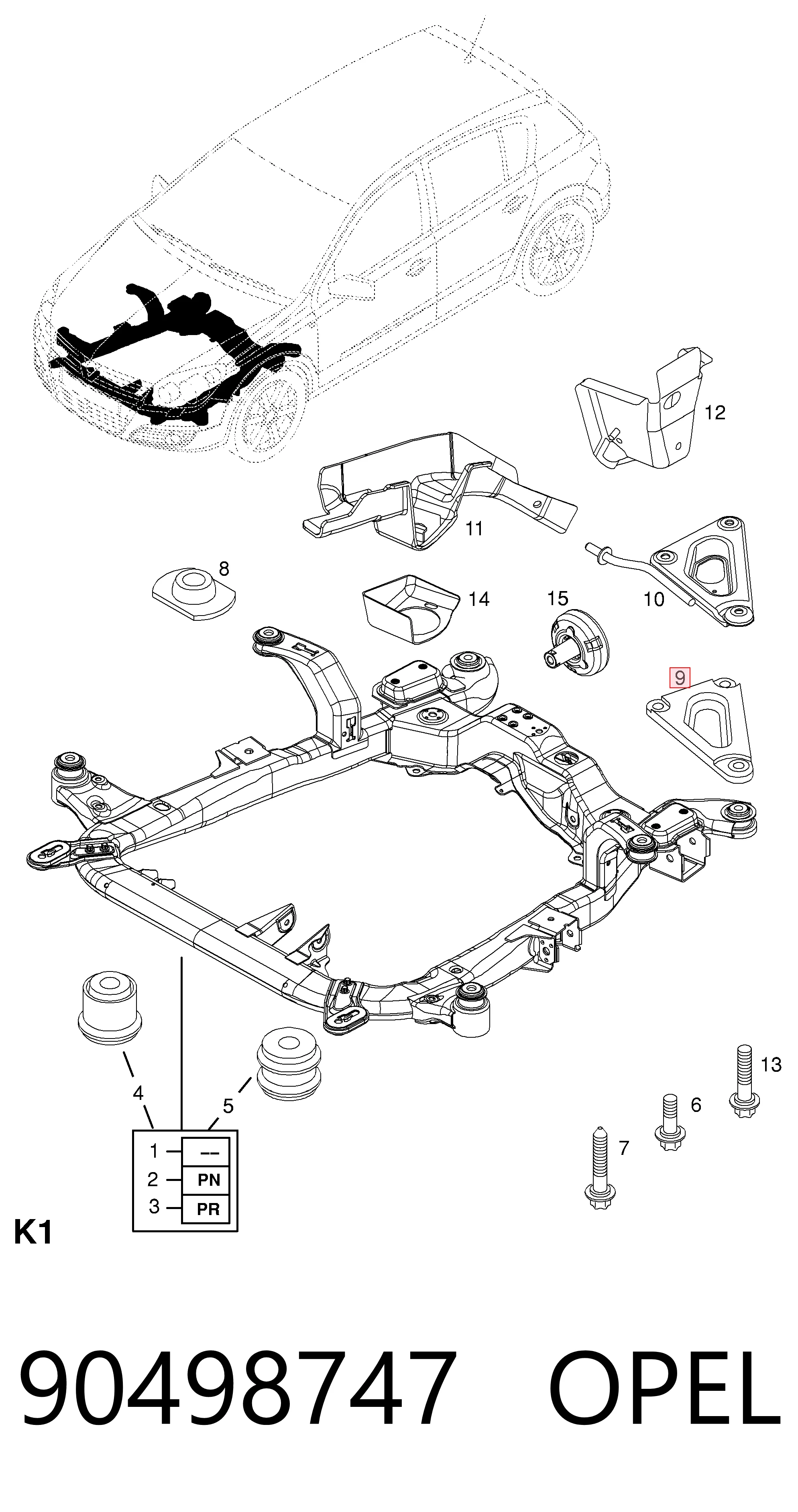 90498747 OPEL