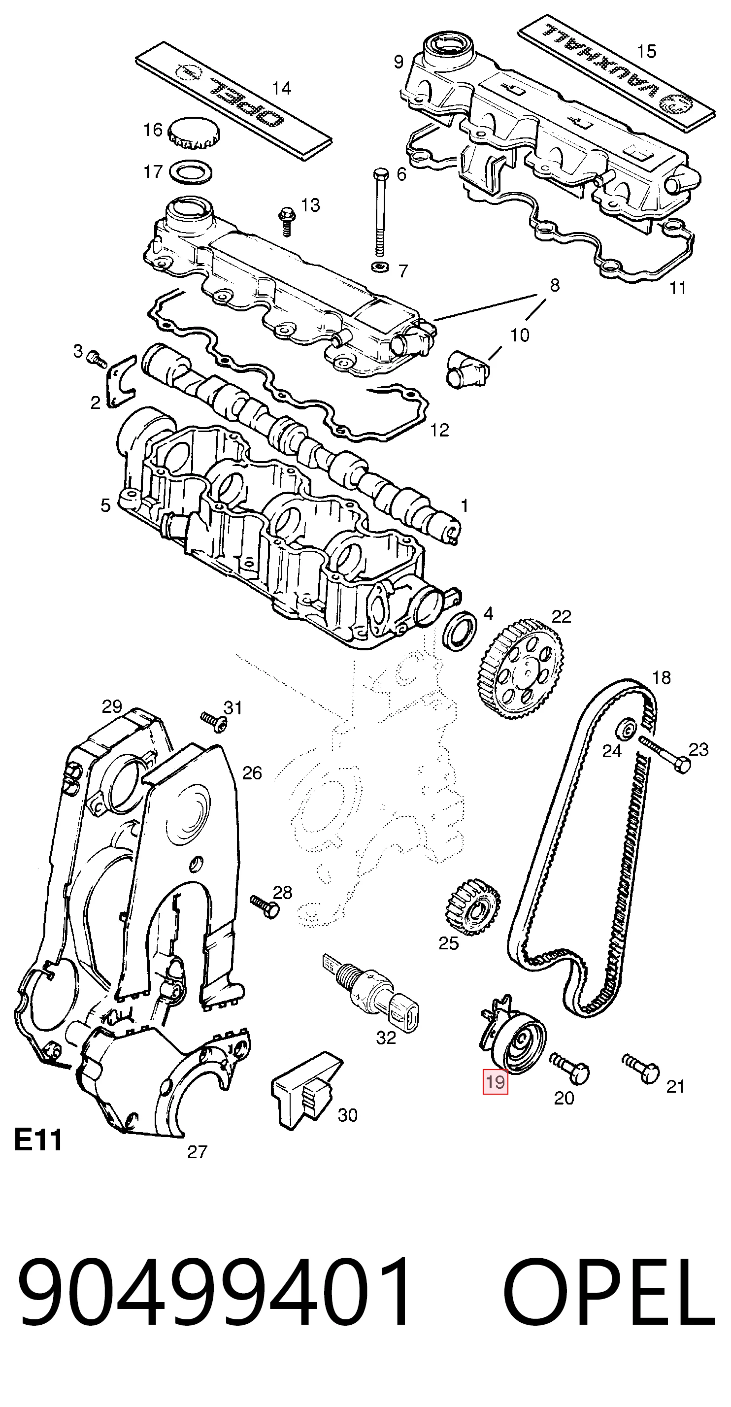 90499401 Opel
