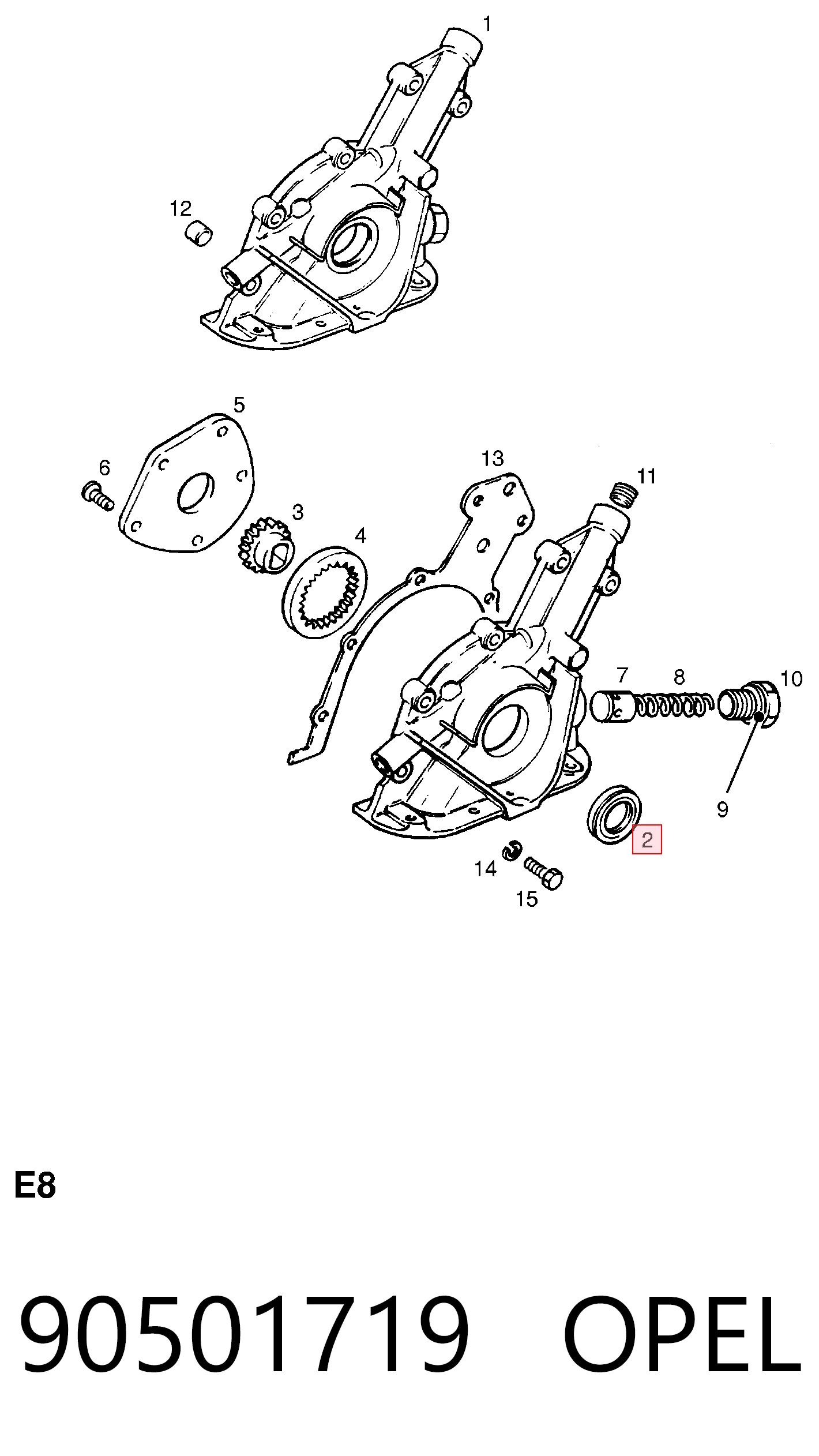 90501719 Opel