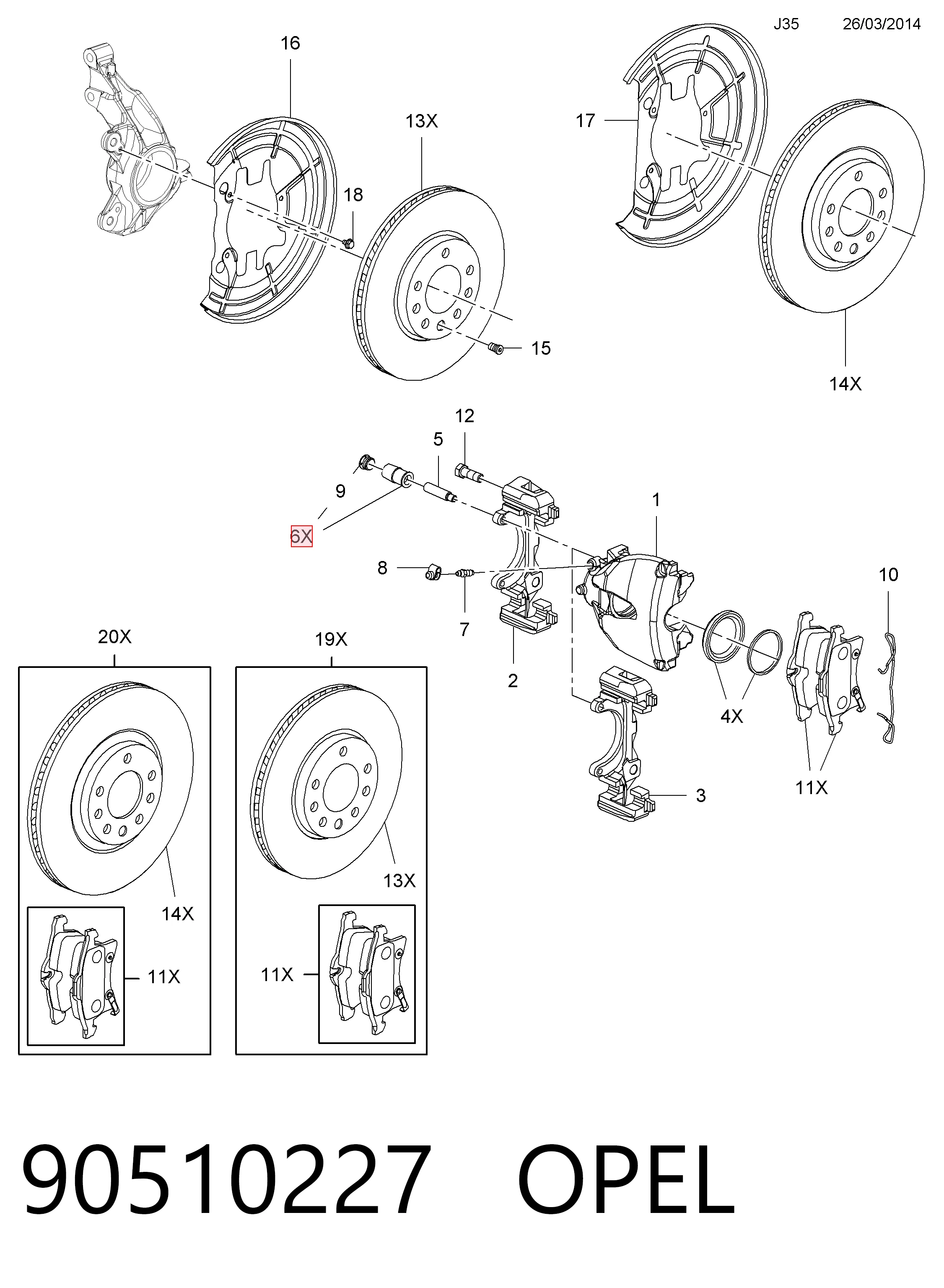 90510227 Opel
