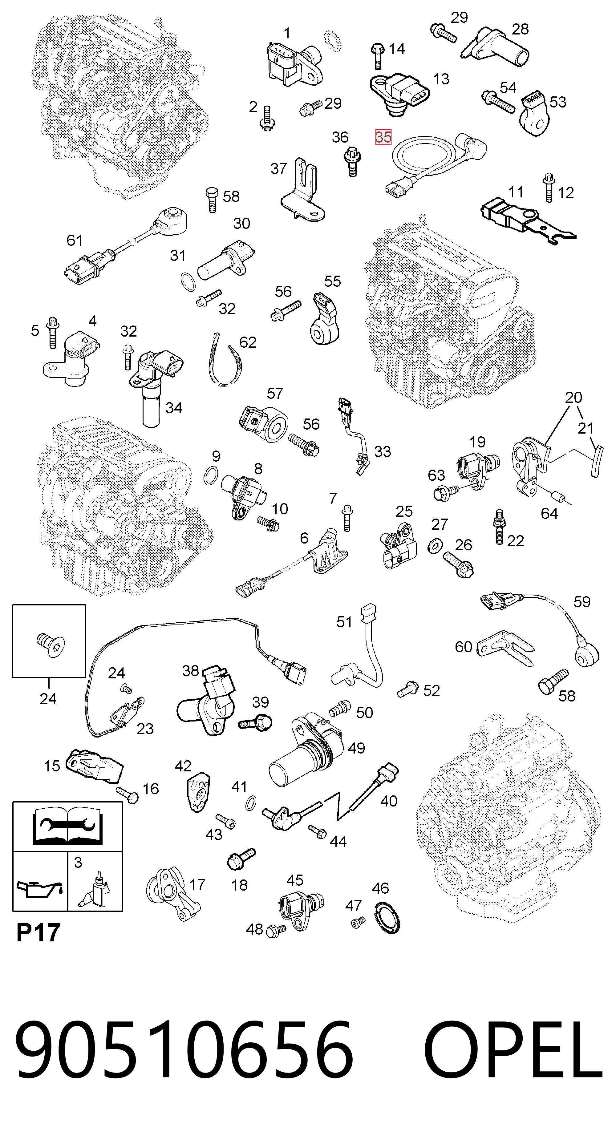 90510656 Opel
