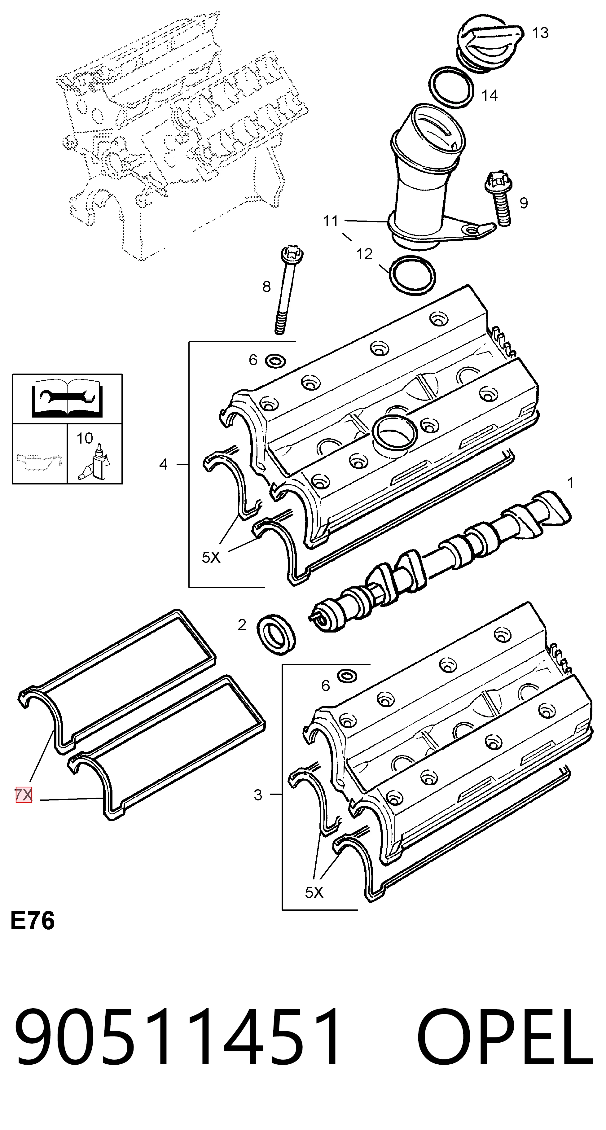 90511451 Opel