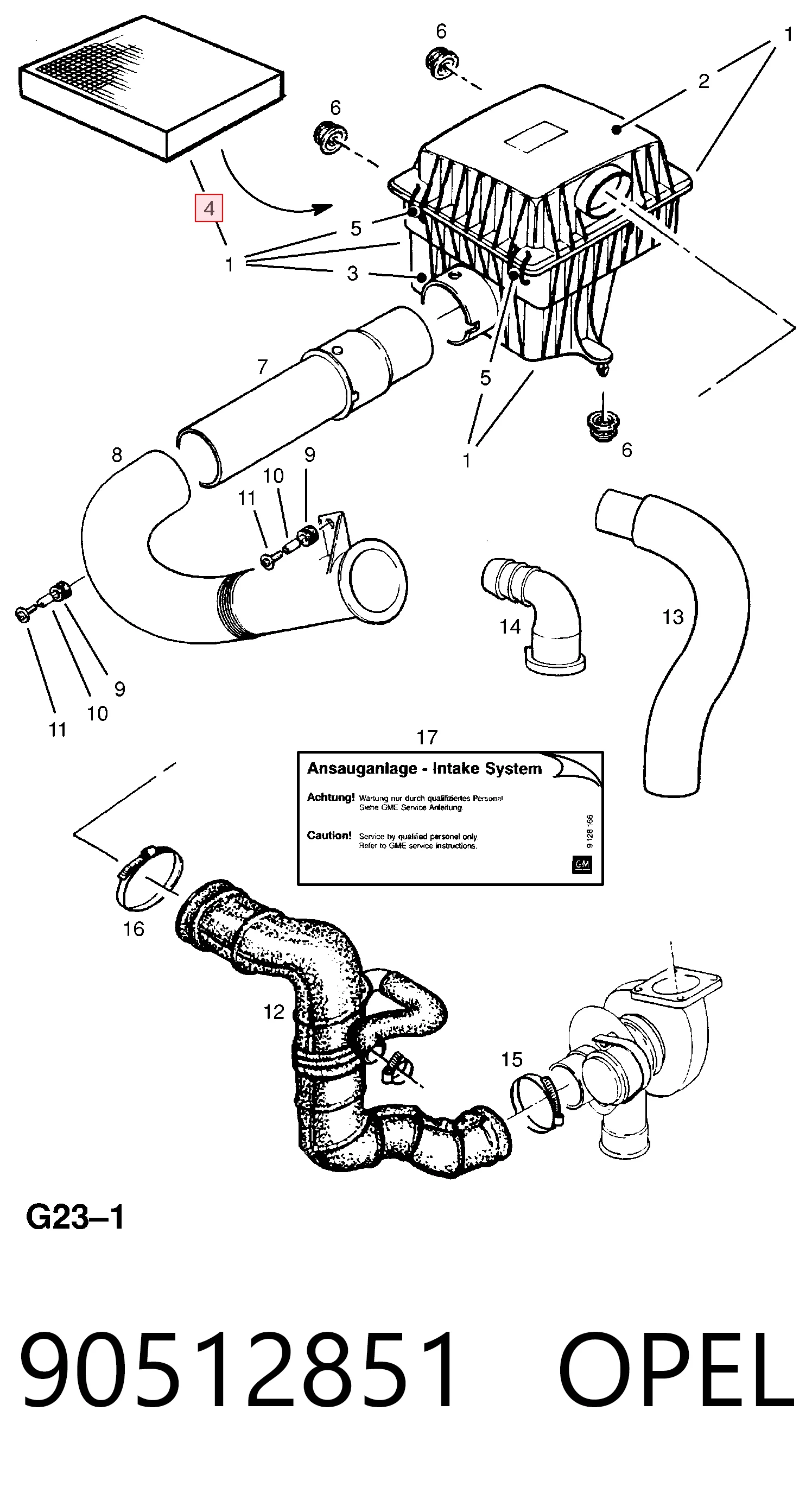 90512851 Opel