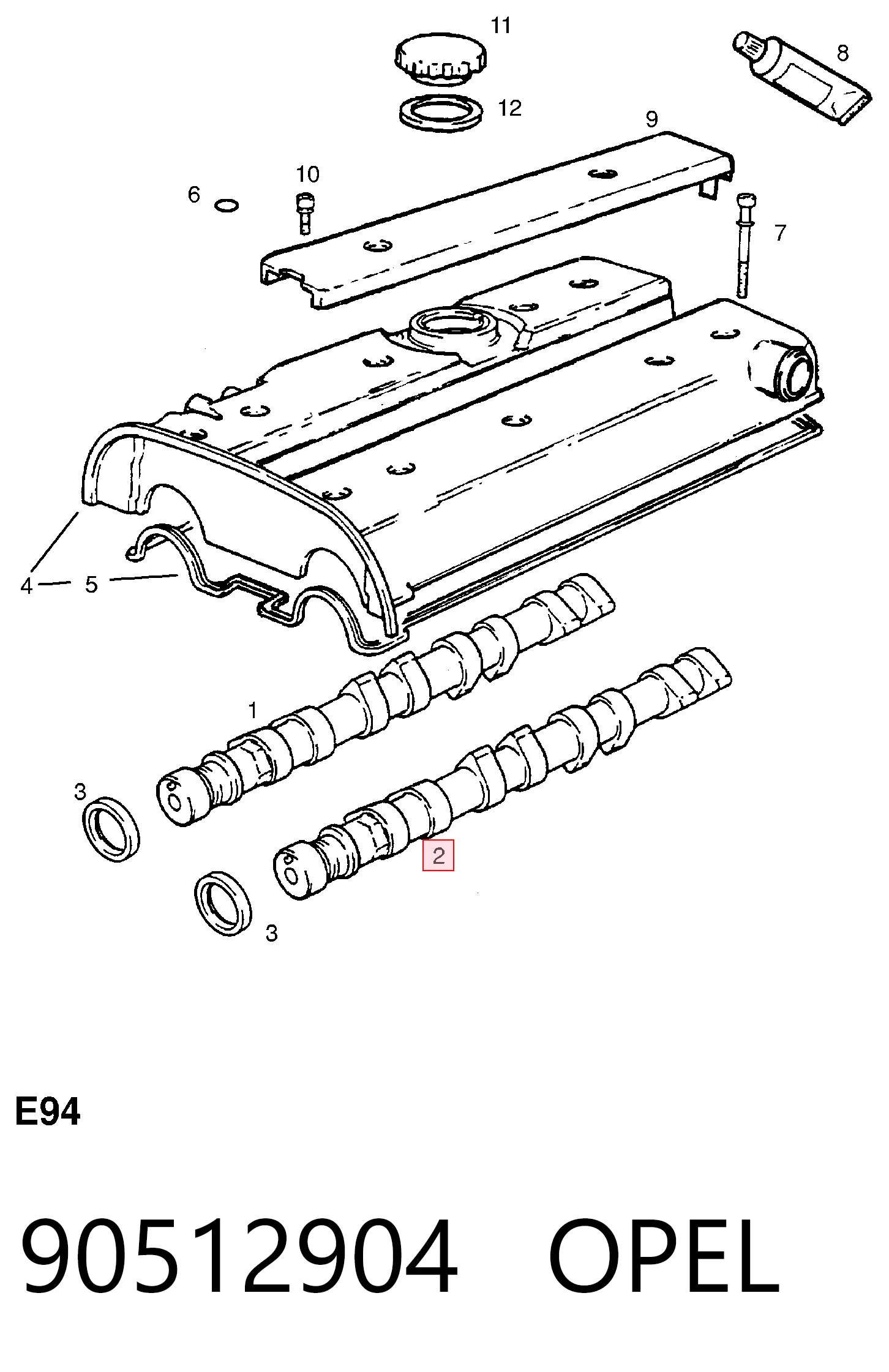 90512904 Opel