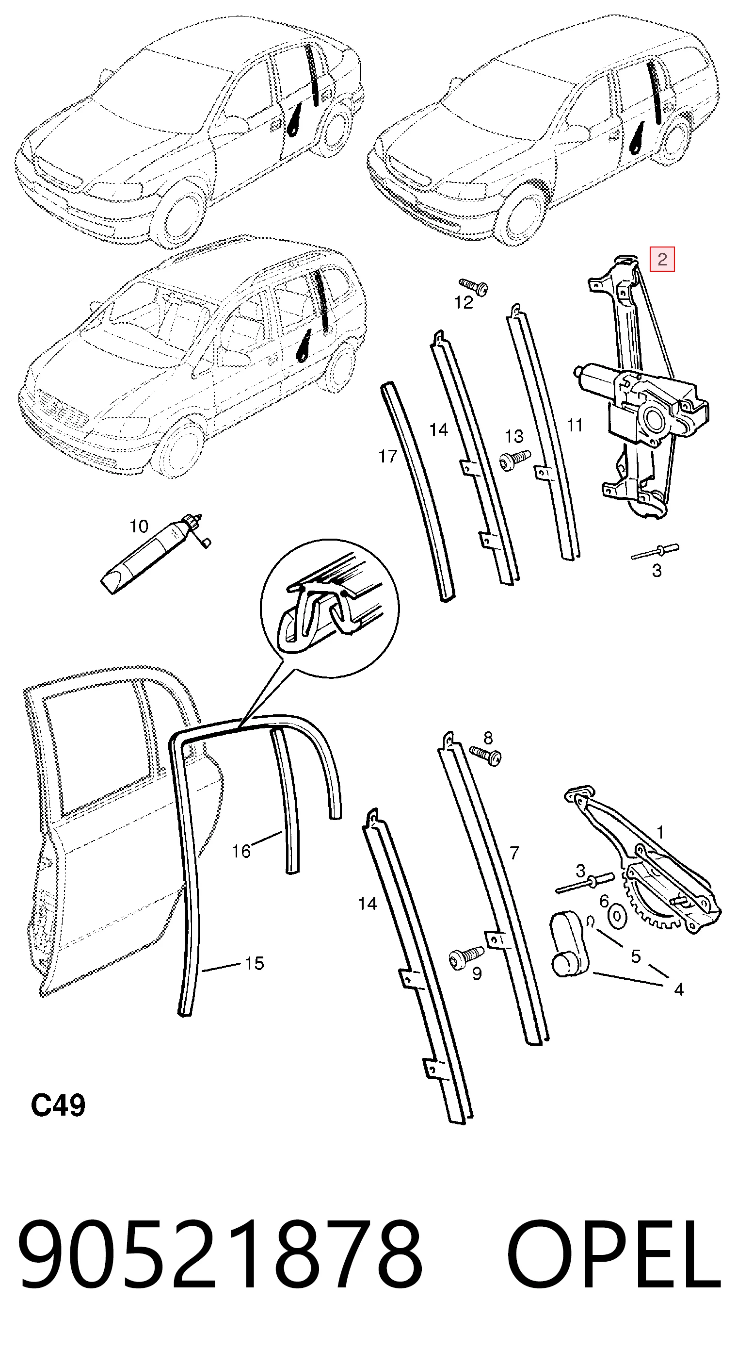 90521878 Opel