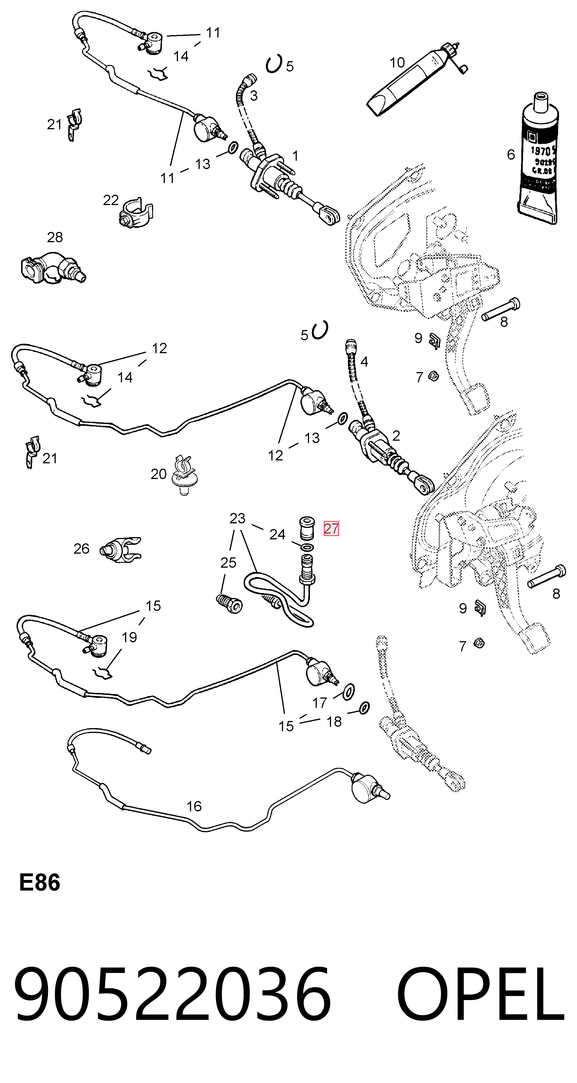 90522036 Opel