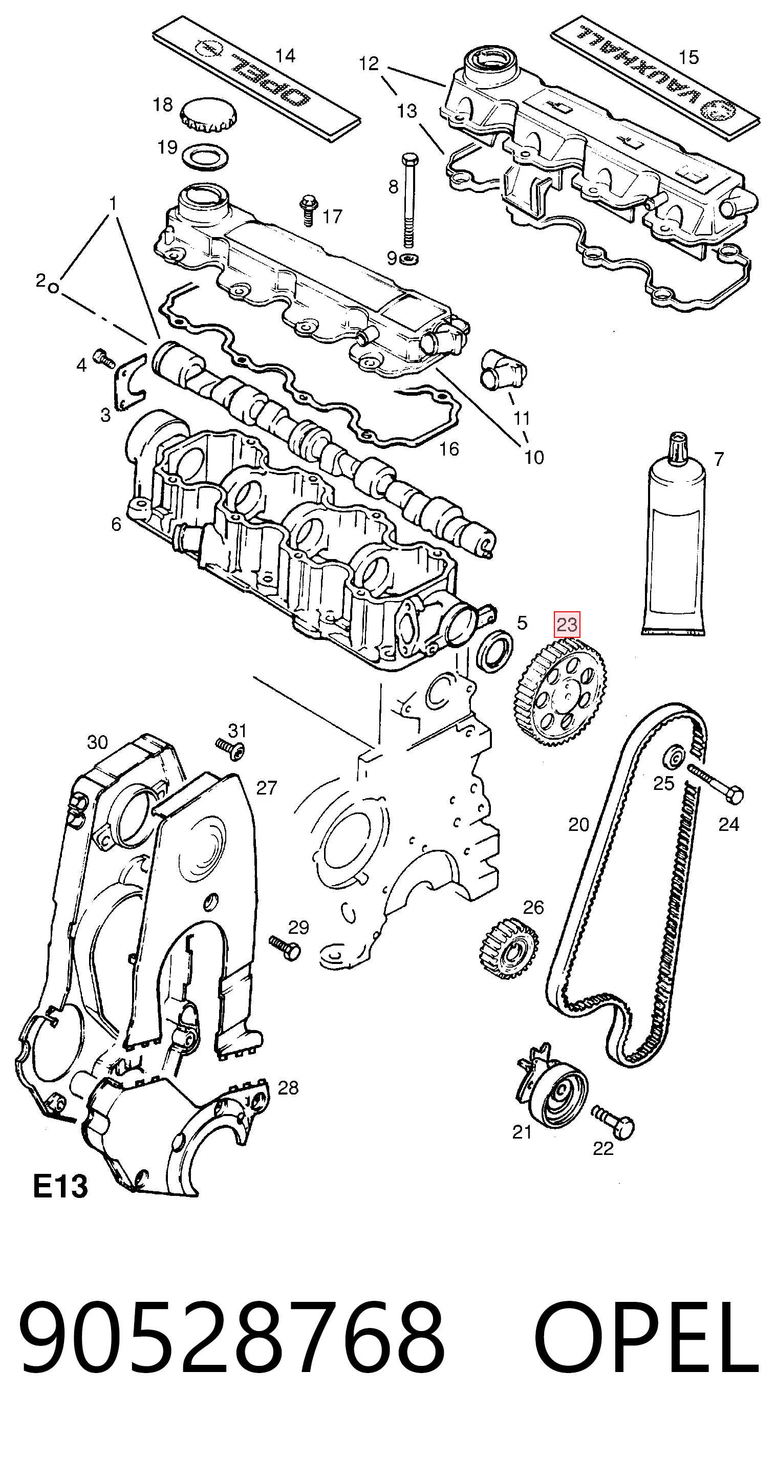 90528768 Opel
