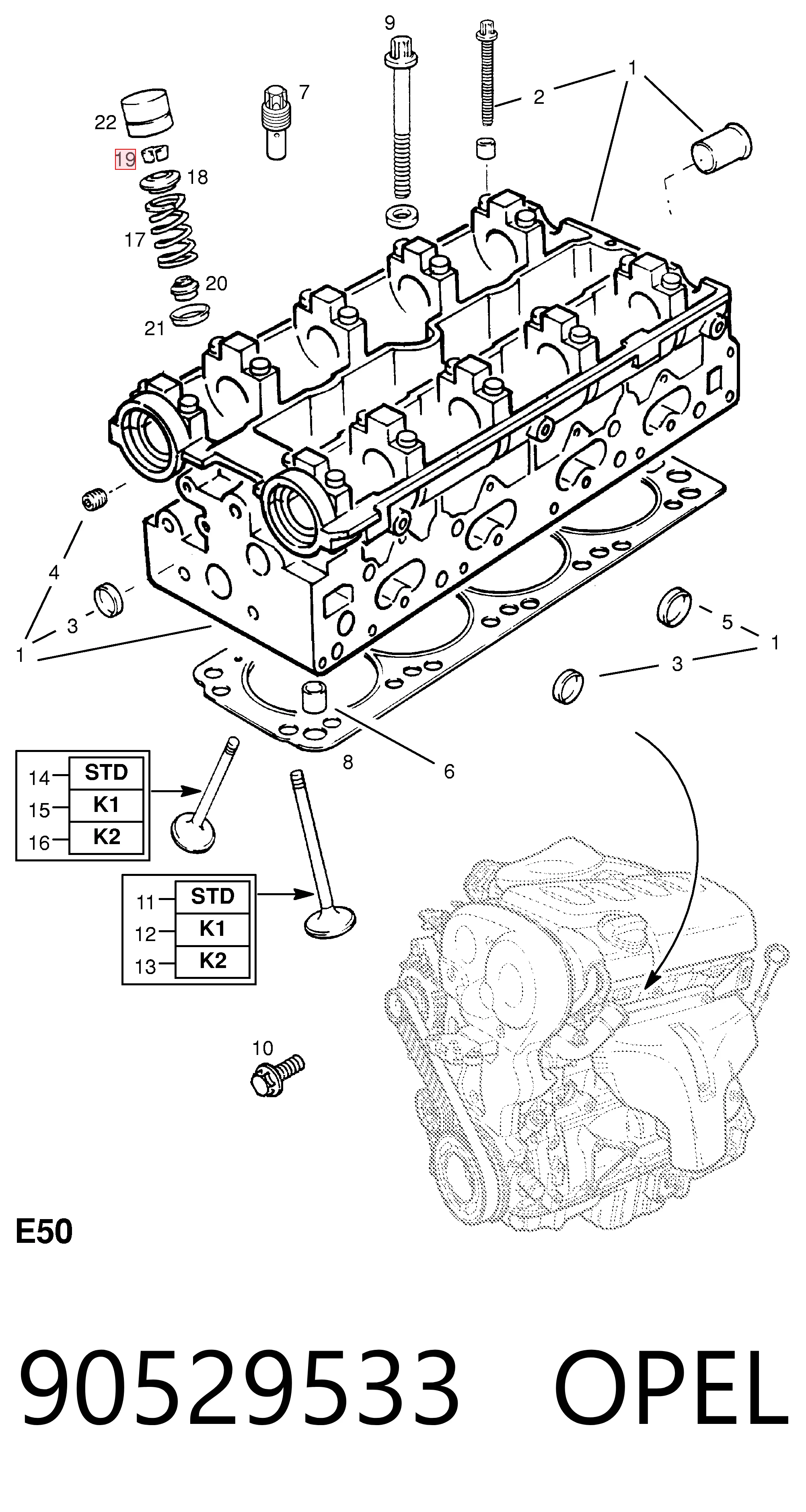 90529533 Opel
