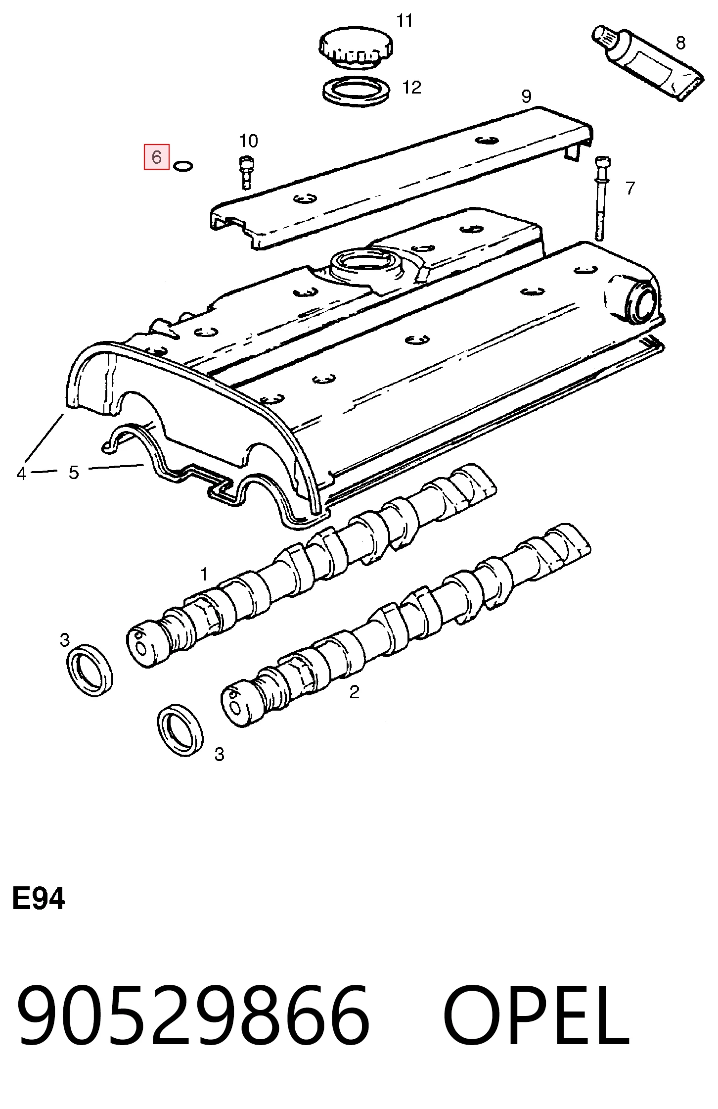 90529866 Opel