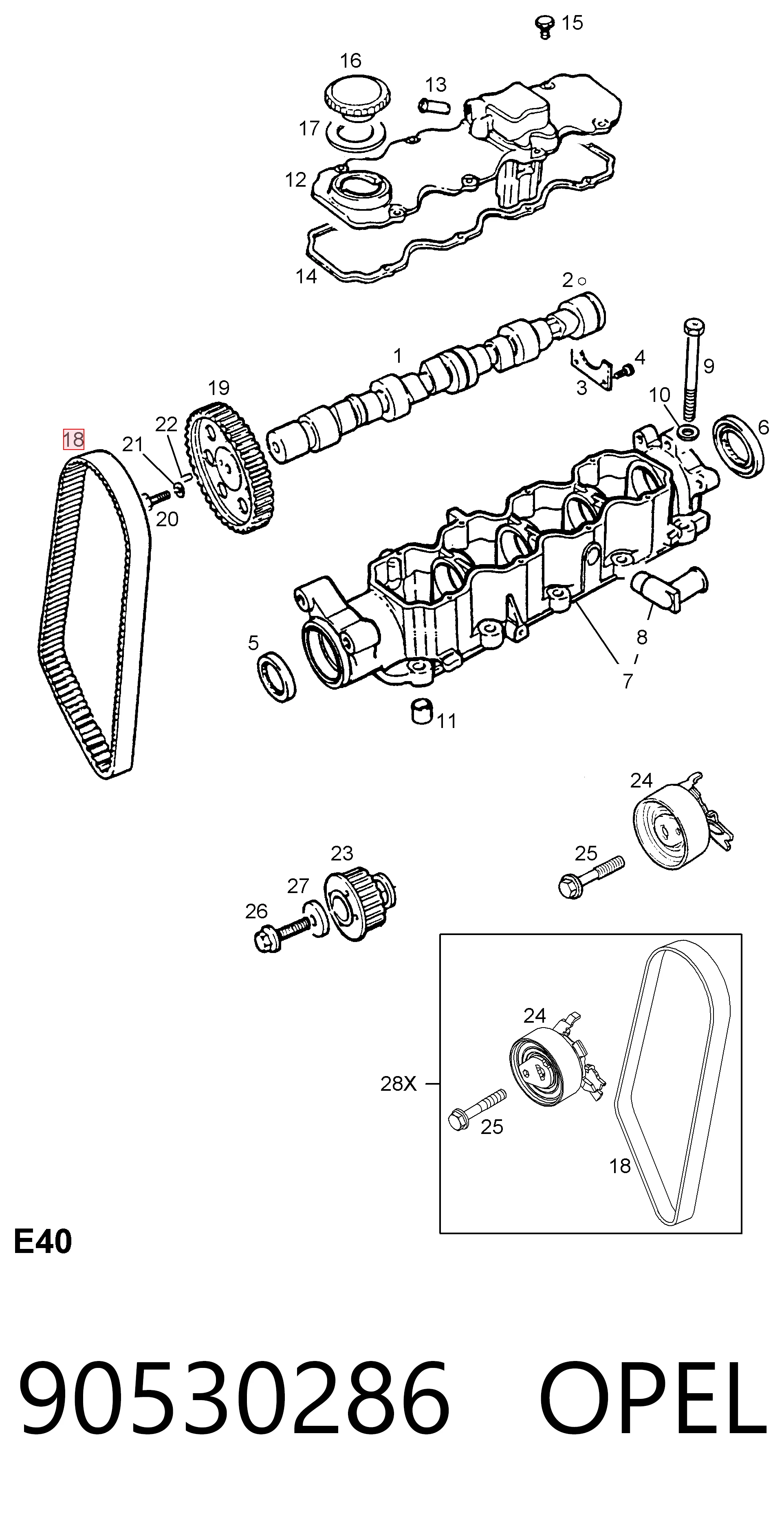 90530286 Opel