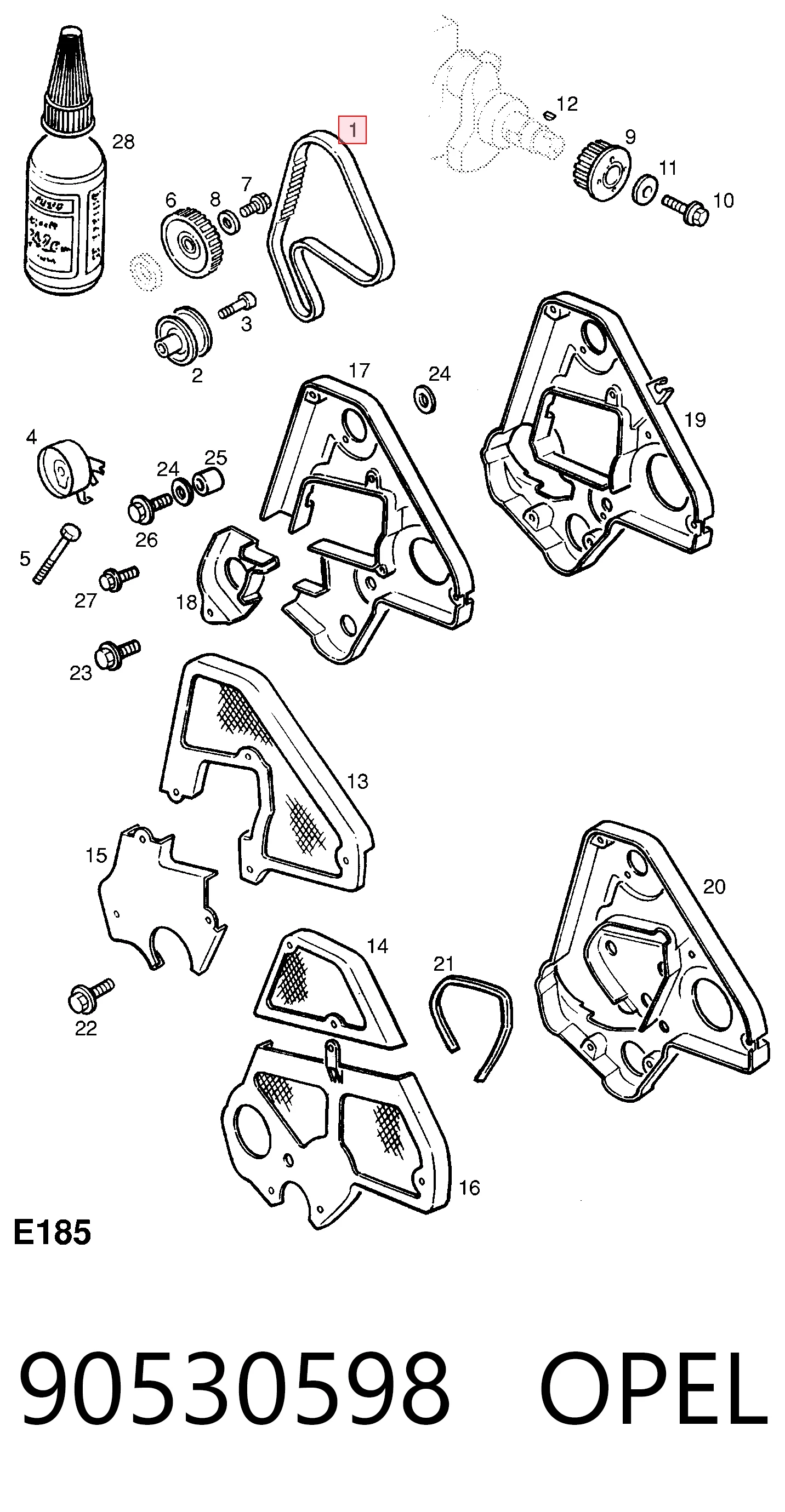 90530598 Opel
