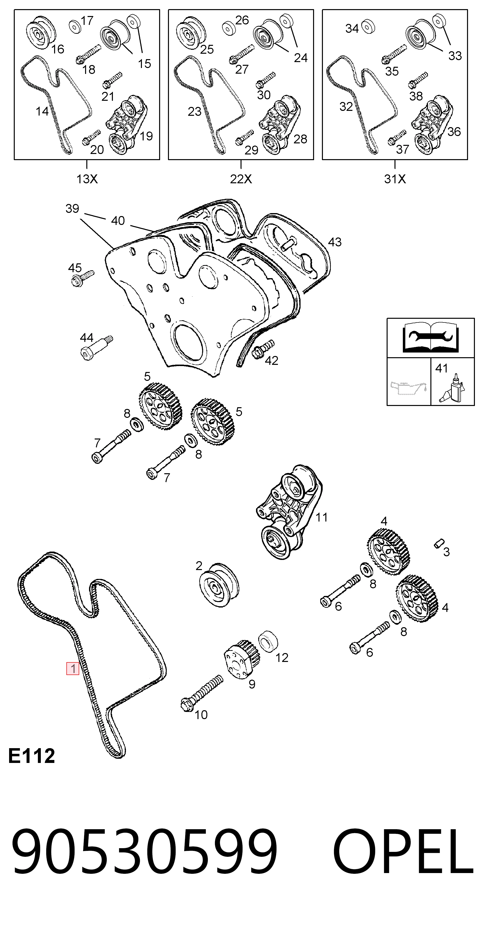 90530599 Opel