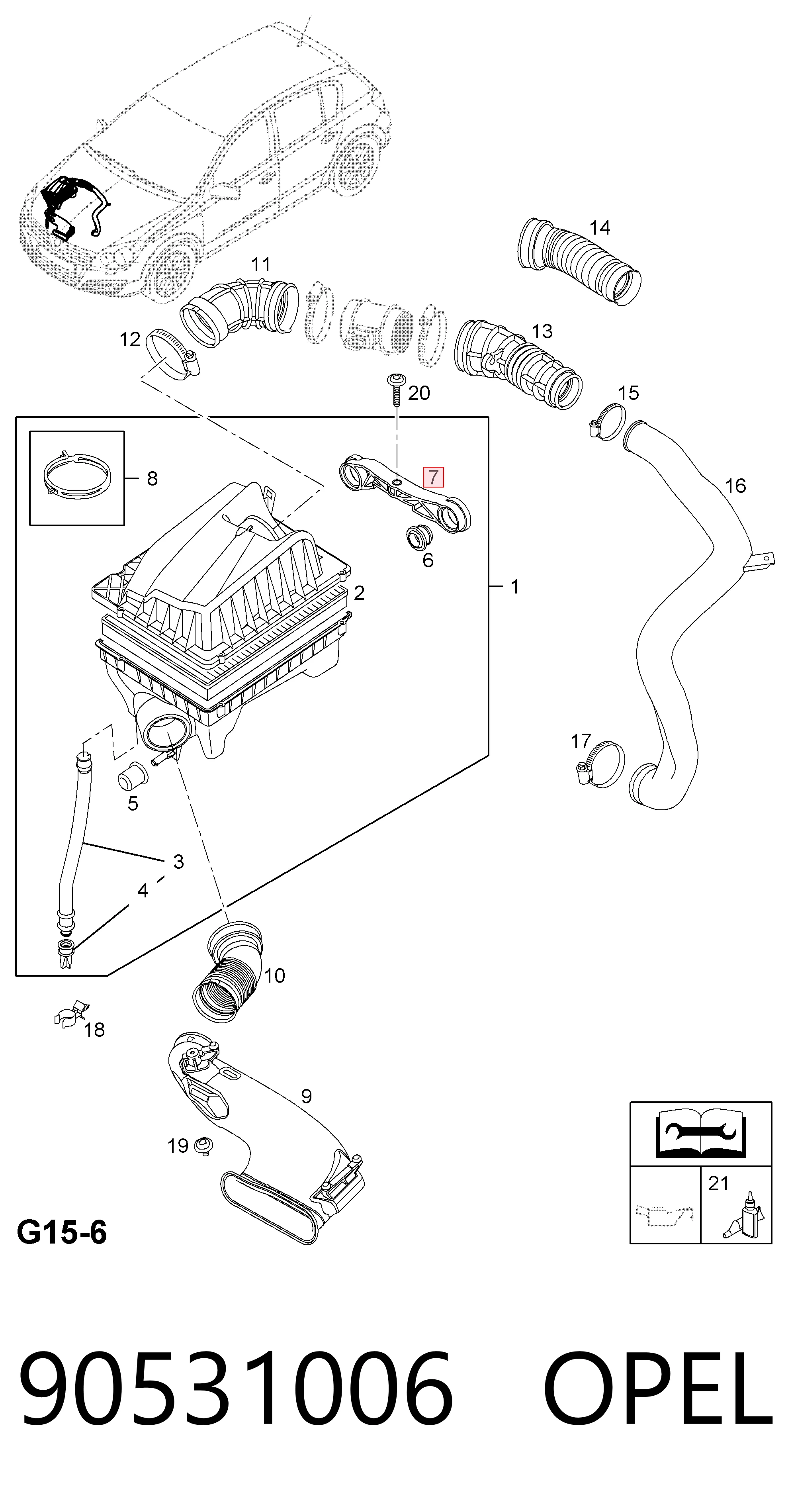 90531006 Opel