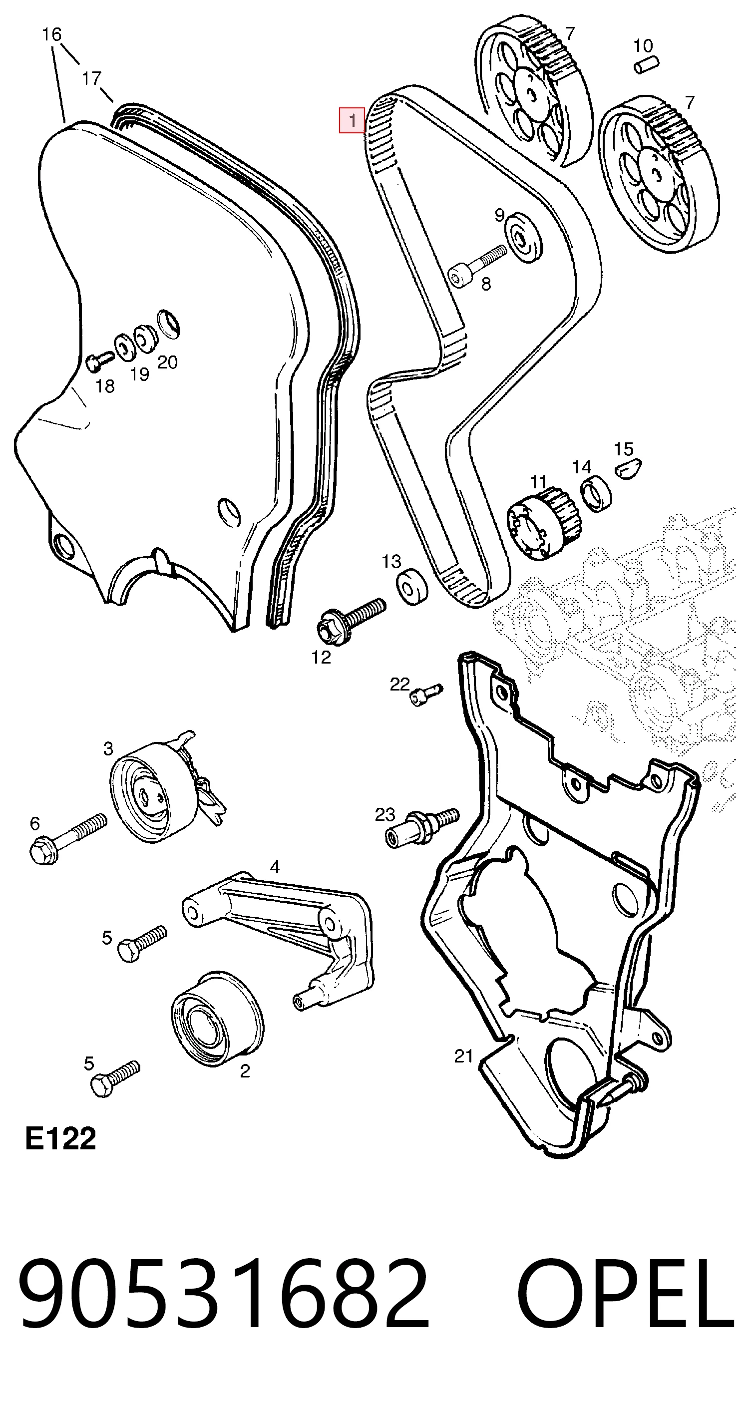 90531682 Opel