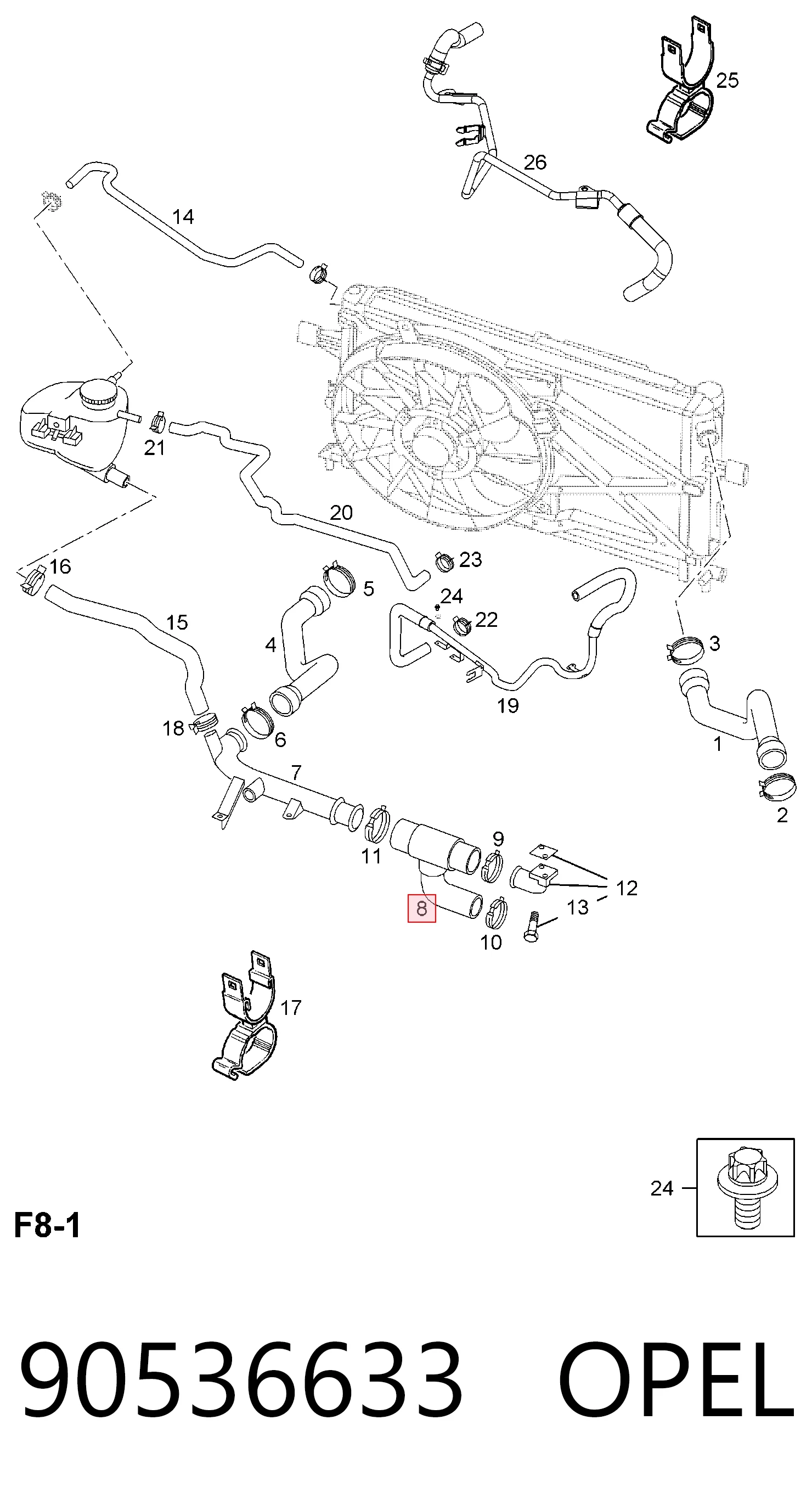 90536633 Opel