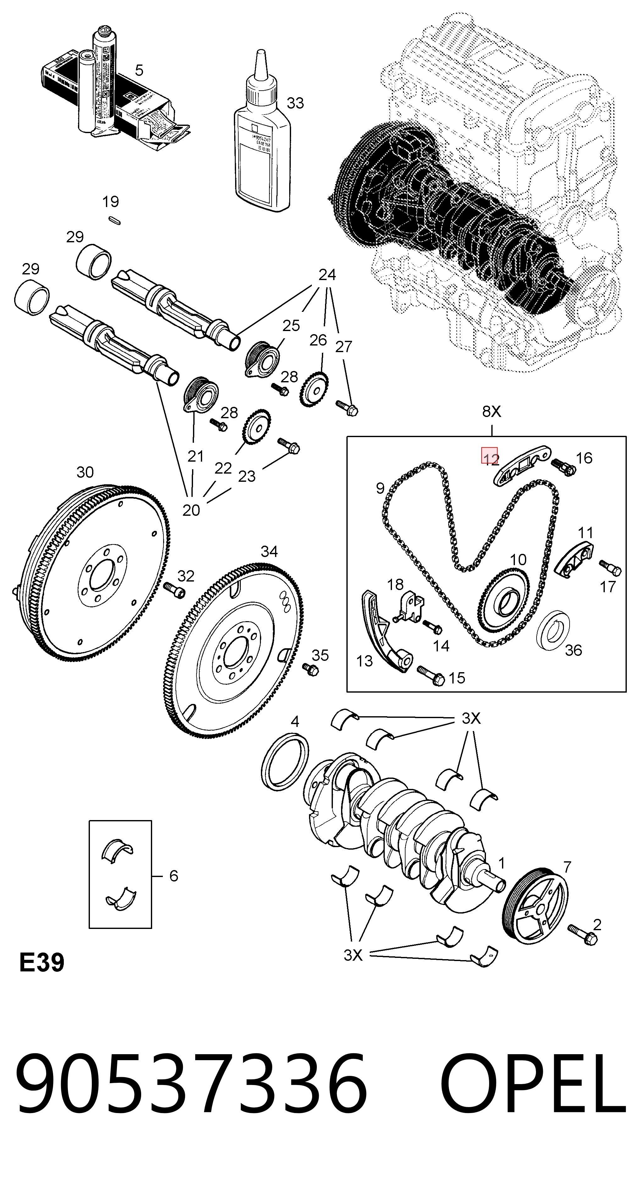 90537336 Opel