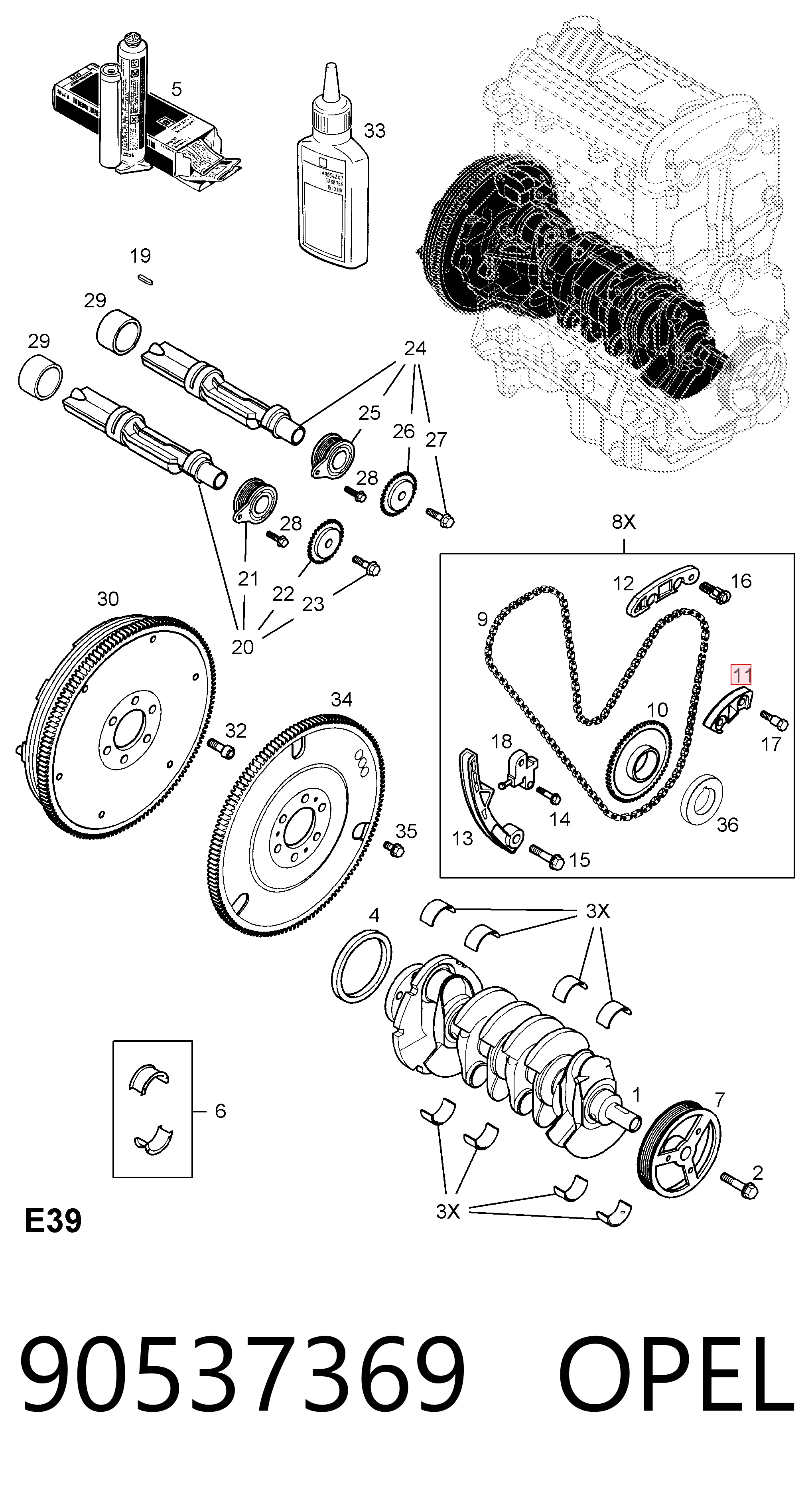 90537369 Opel