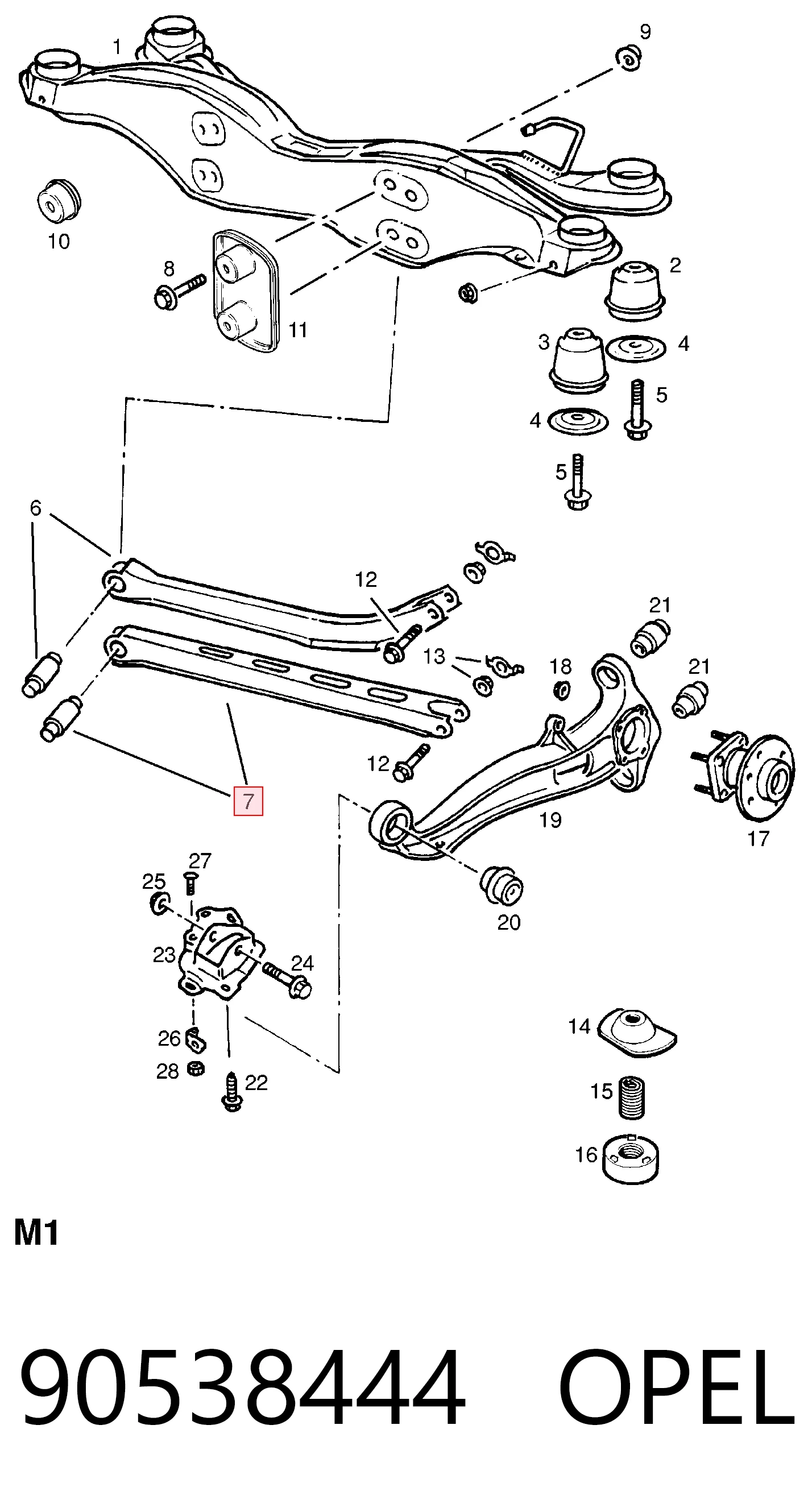 90538444 Opel