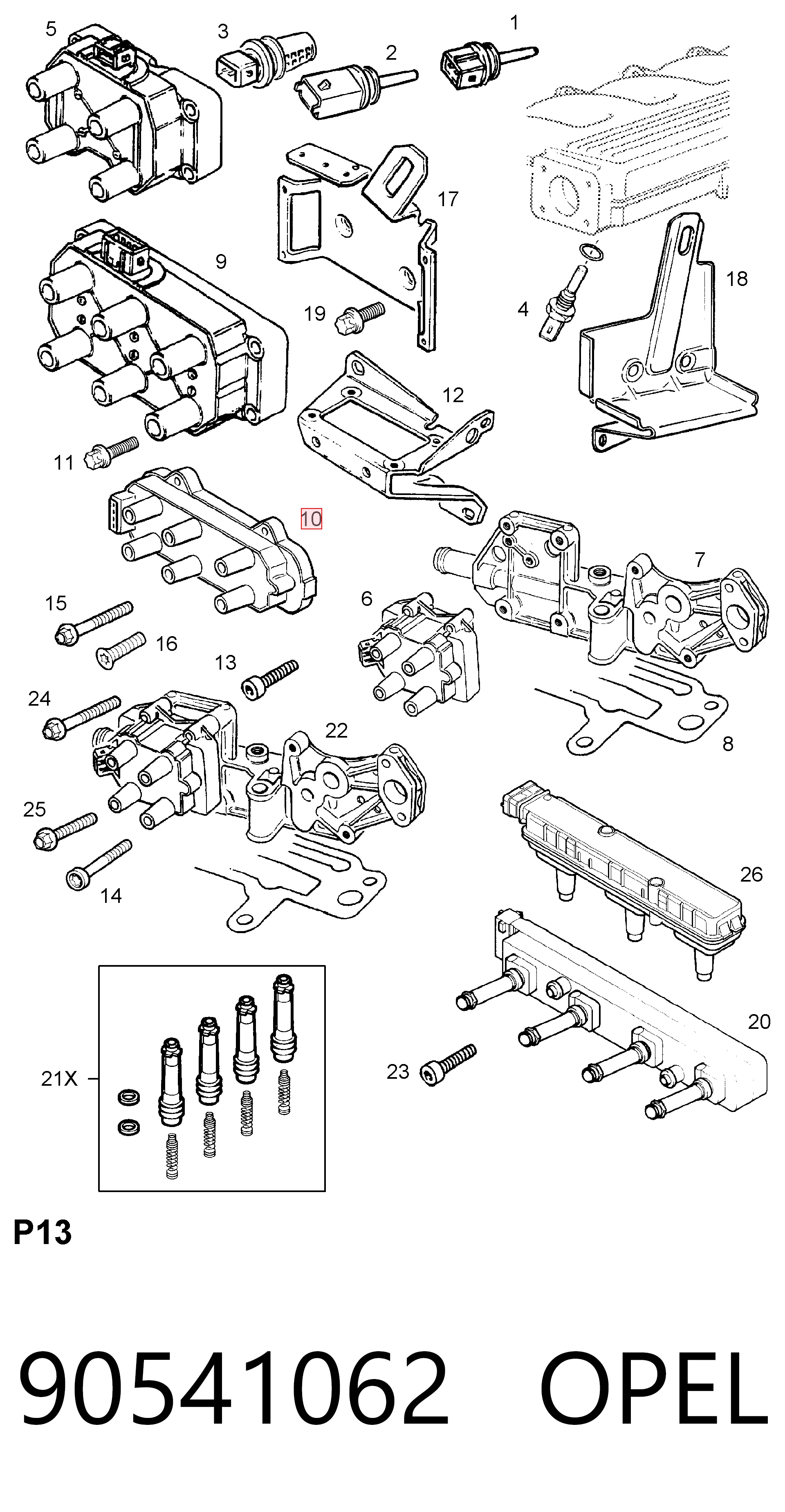 90541062 Opel