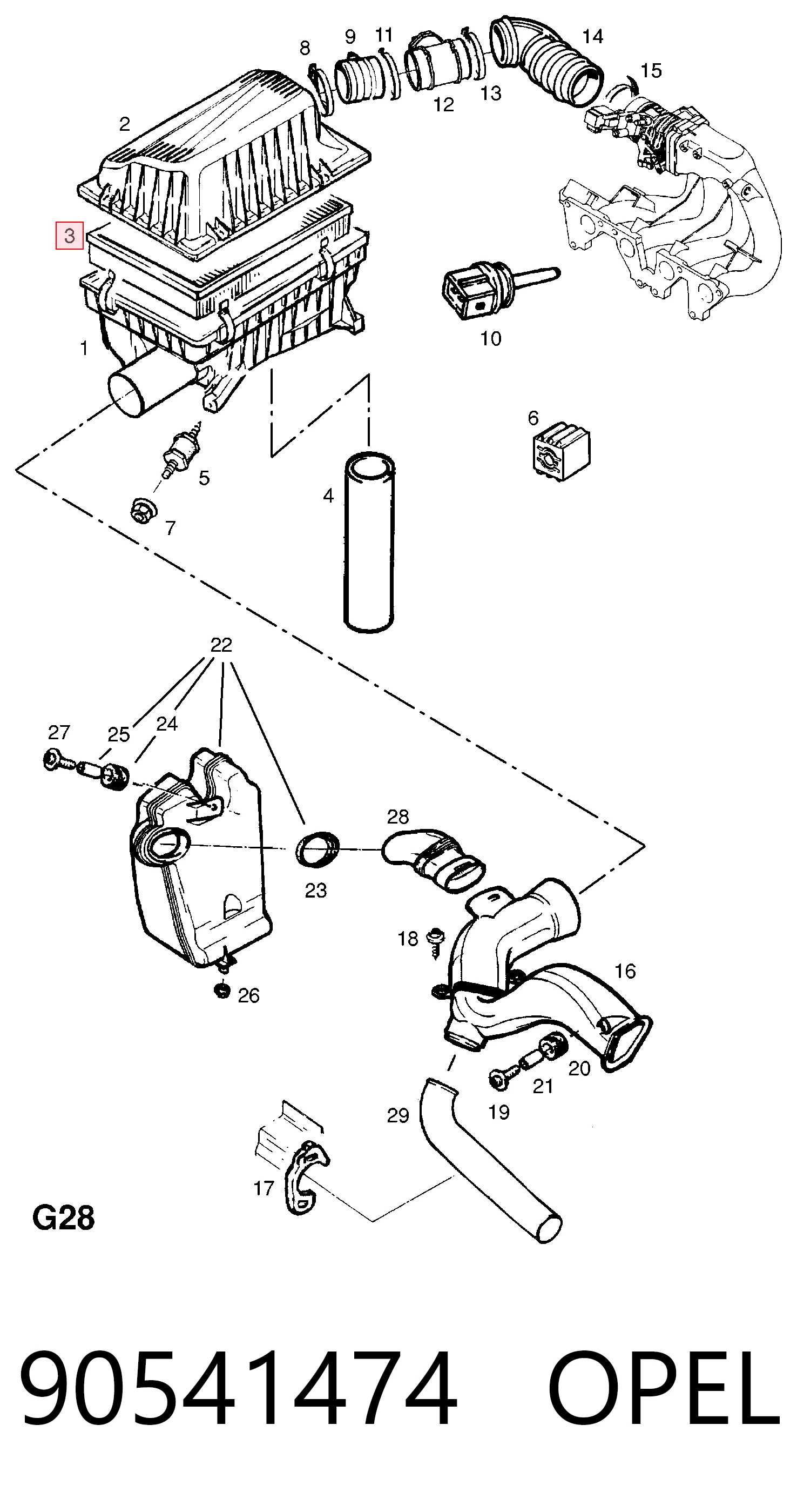 90541474 Opel