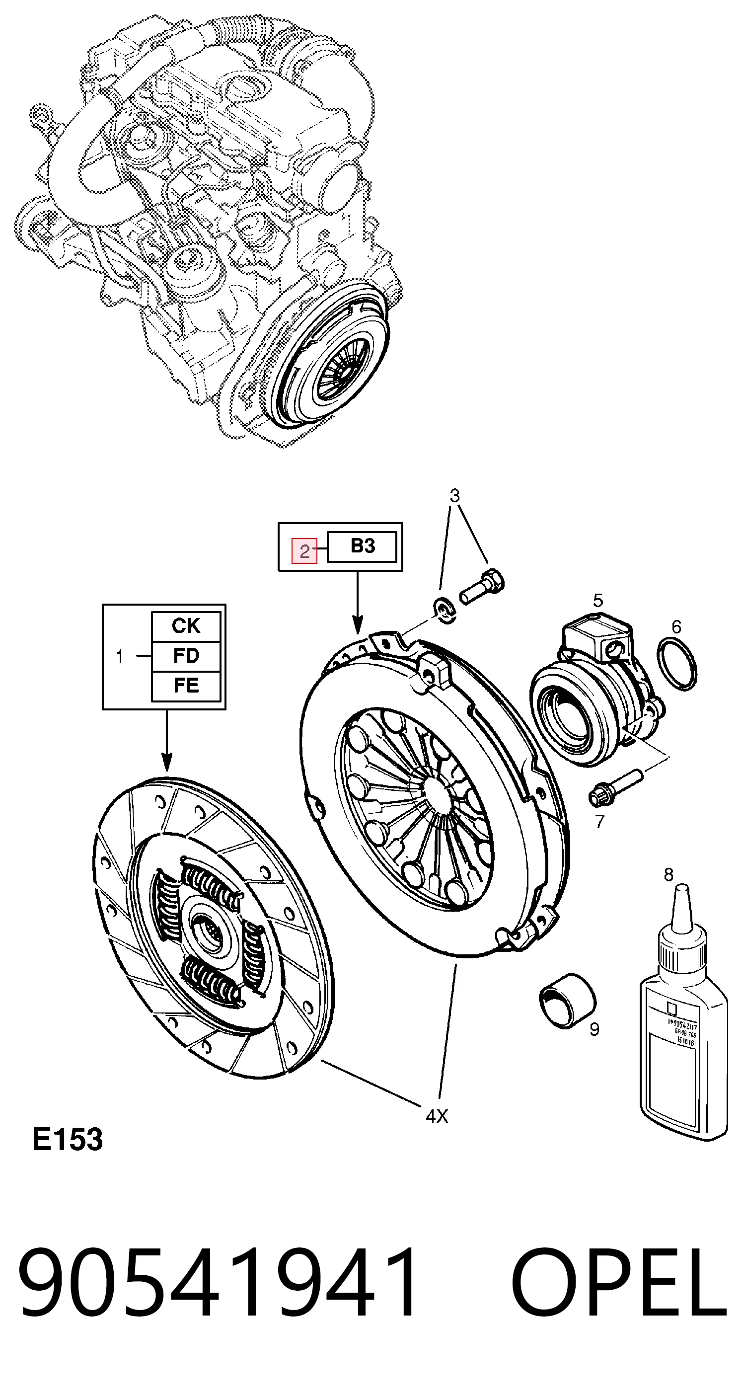 90541941 Opel