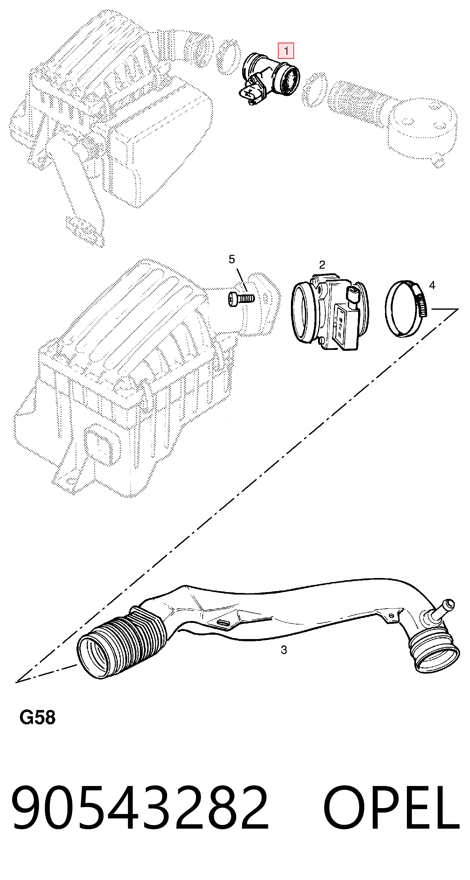 Sensor MAF Corsa  hatchback (1993-2009) original desde 56,15 €