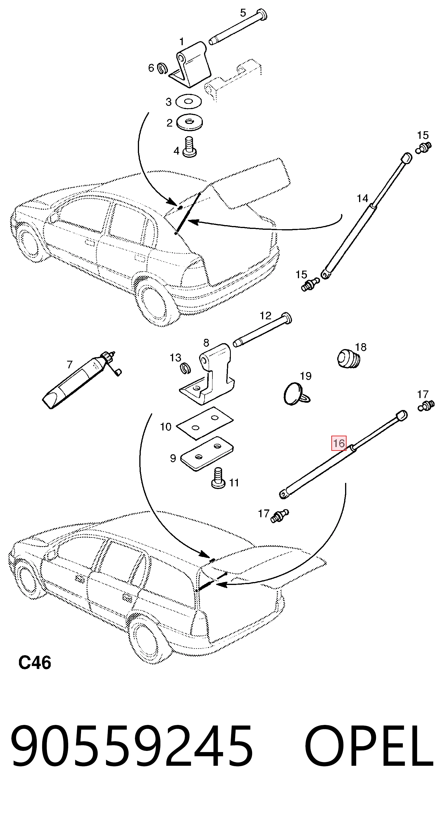 90559245 Opel