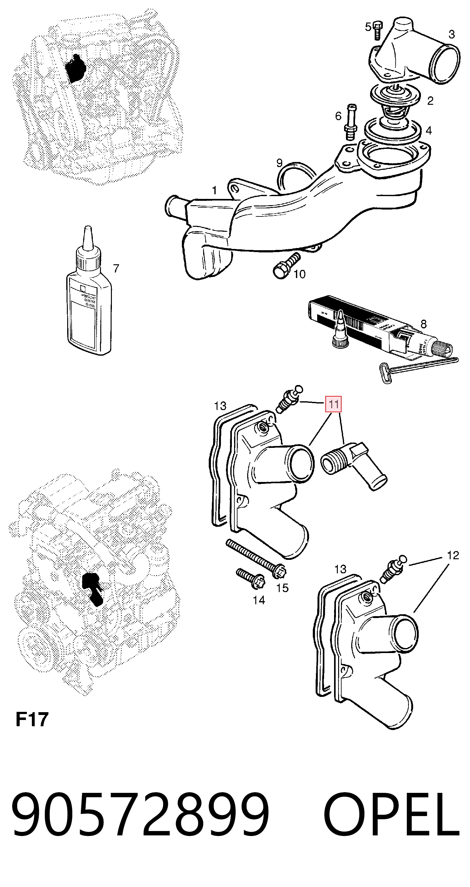 90572899 Opel
