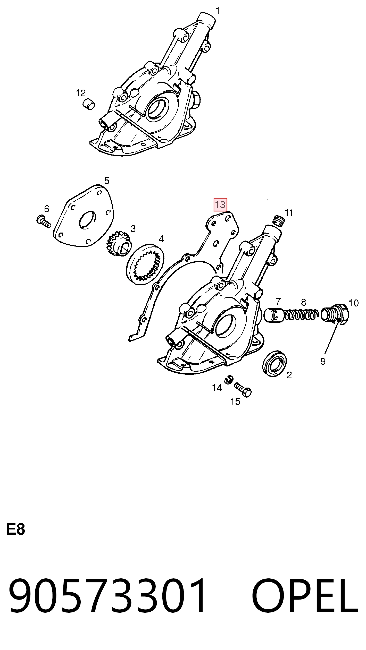 90573301 Opel