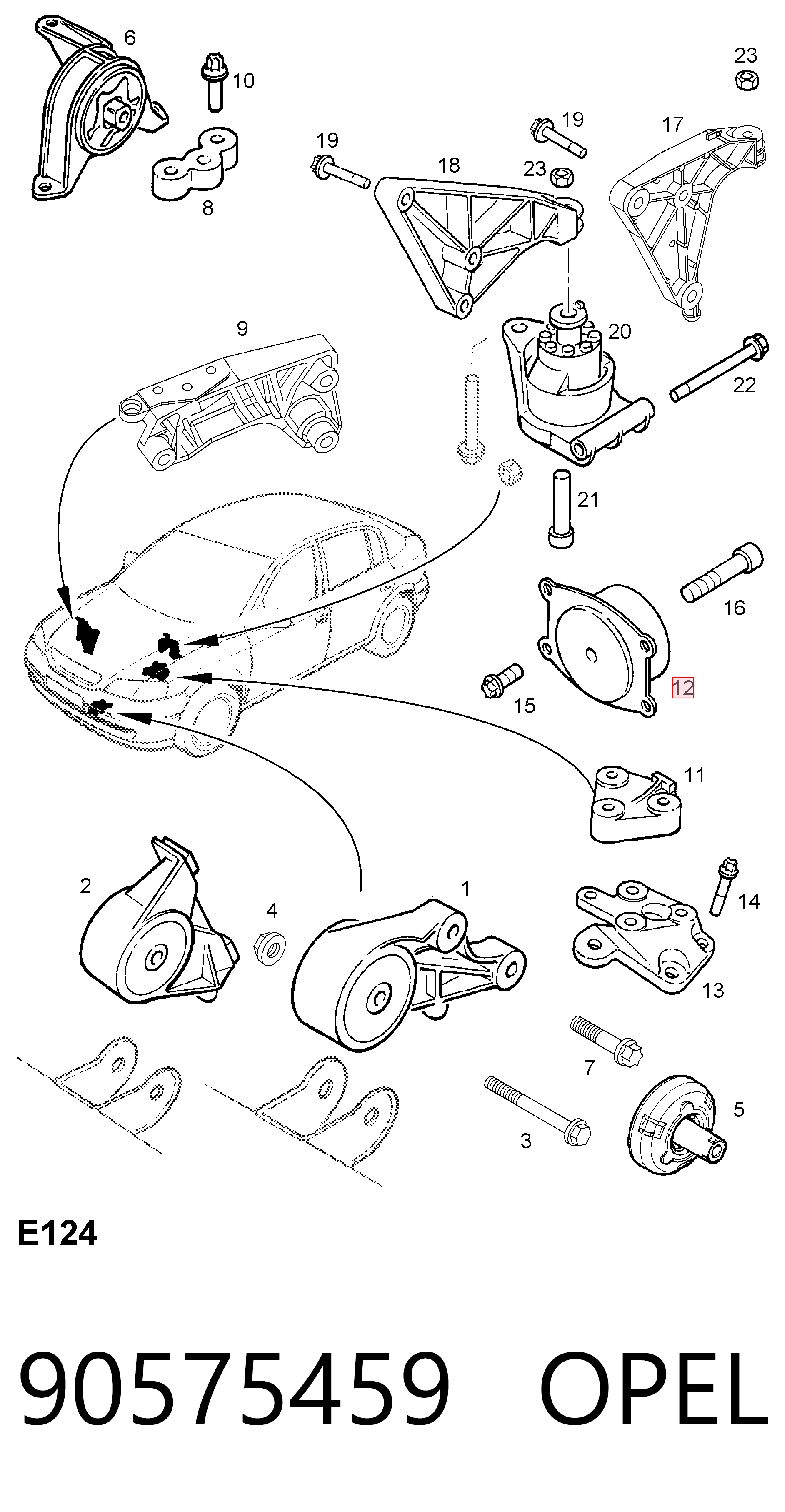 90575459 Opel