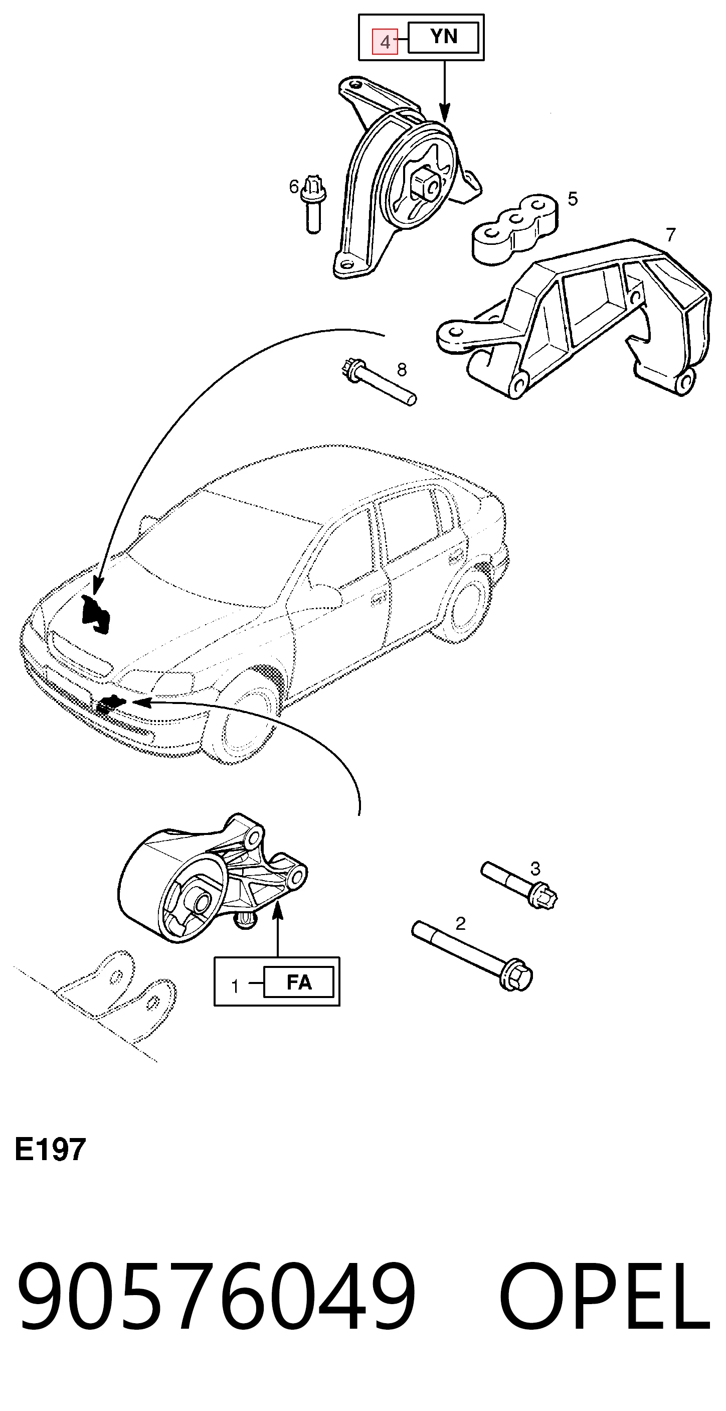 90576049 Opel