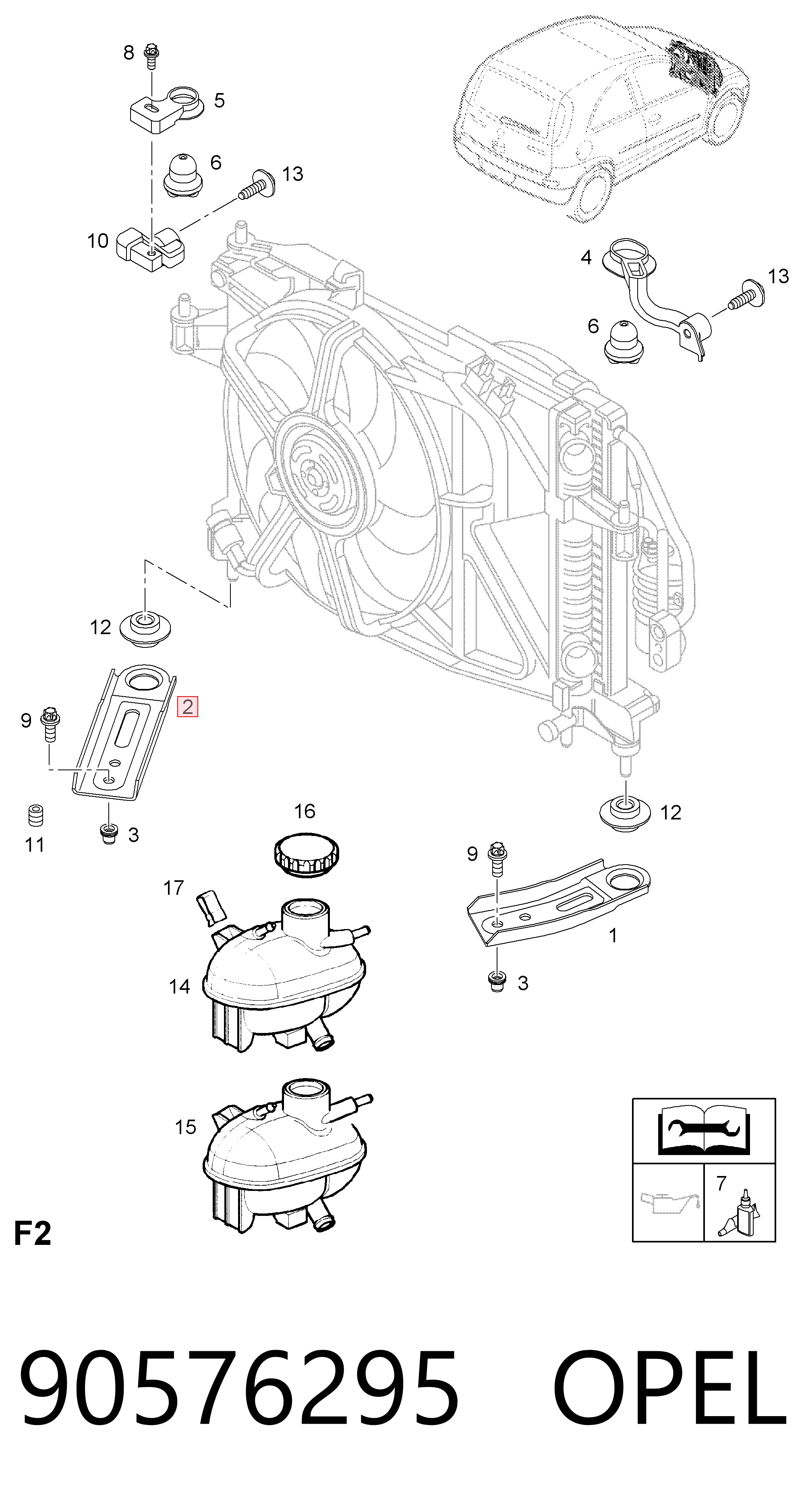 90576295 Opel