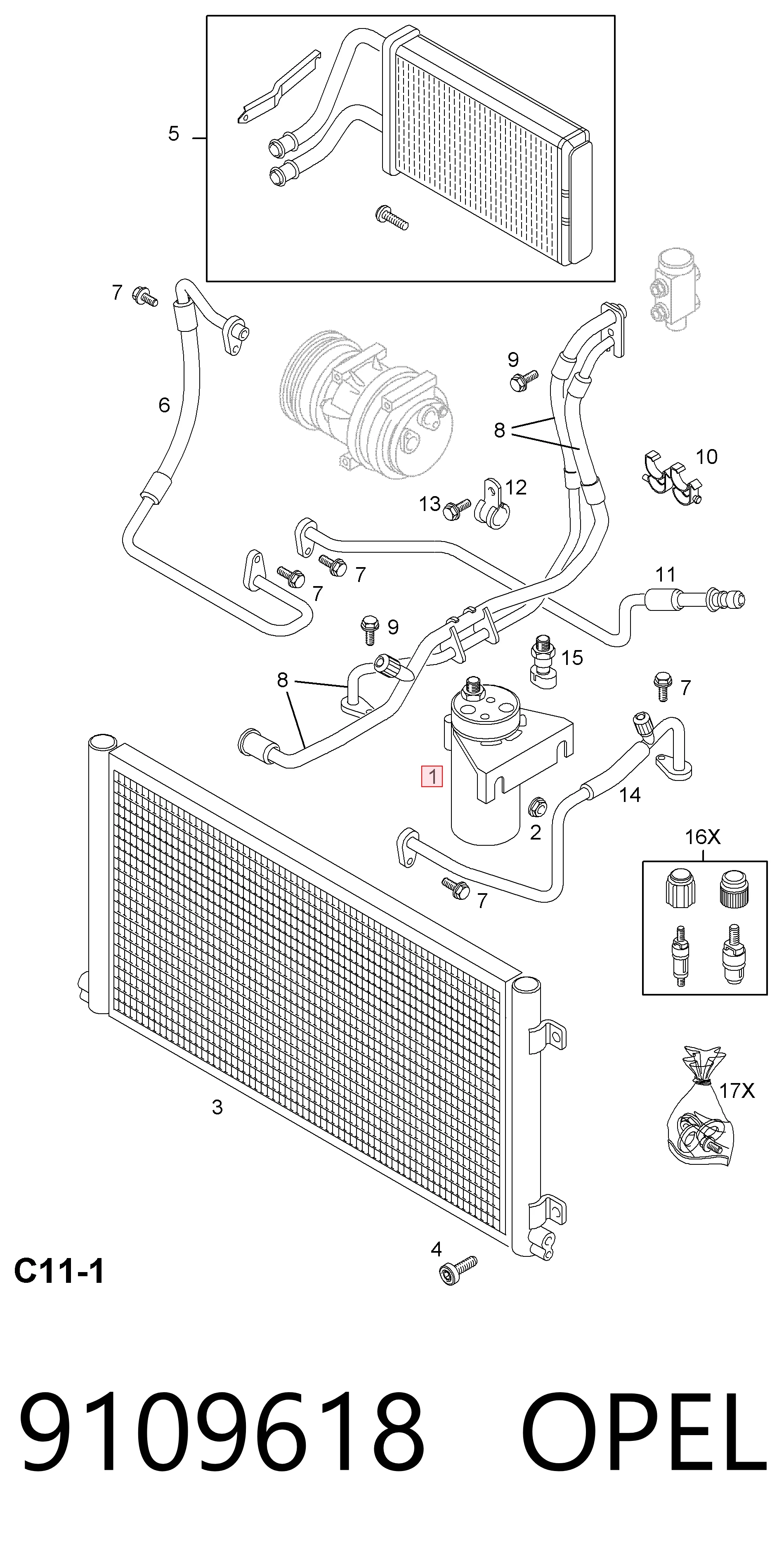 9109618 Opel