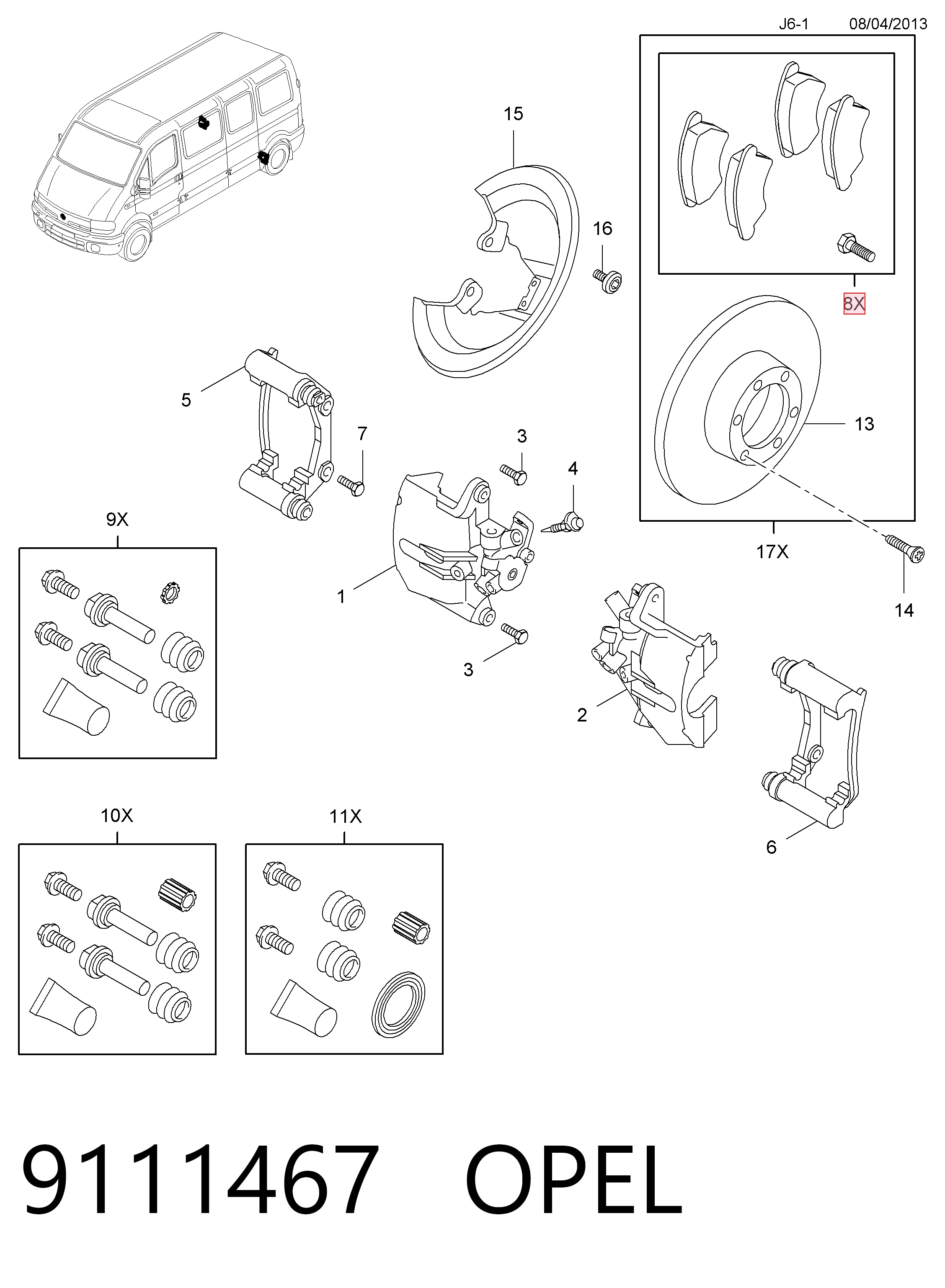 9111467 Opel