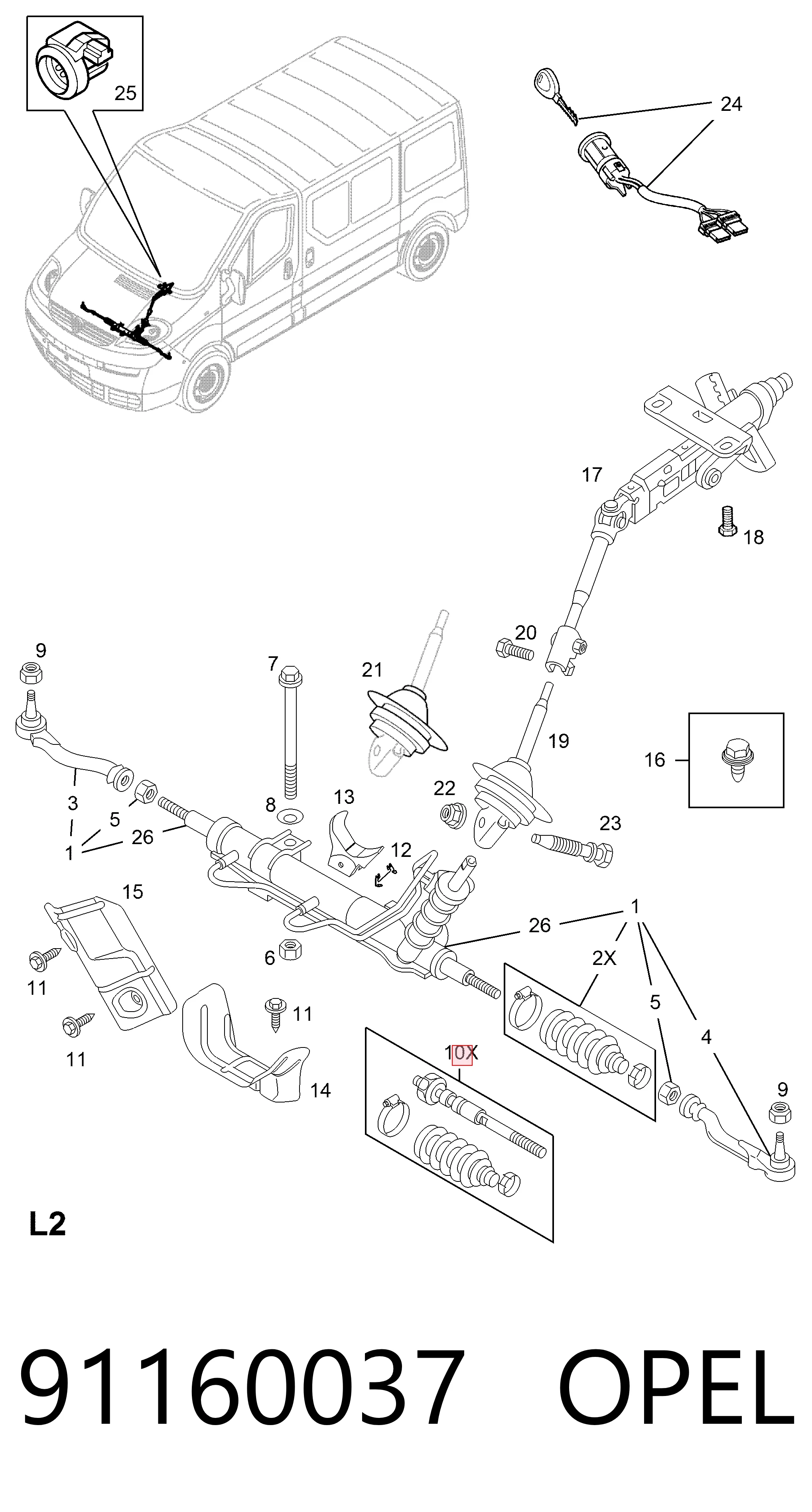 91160037 Opel