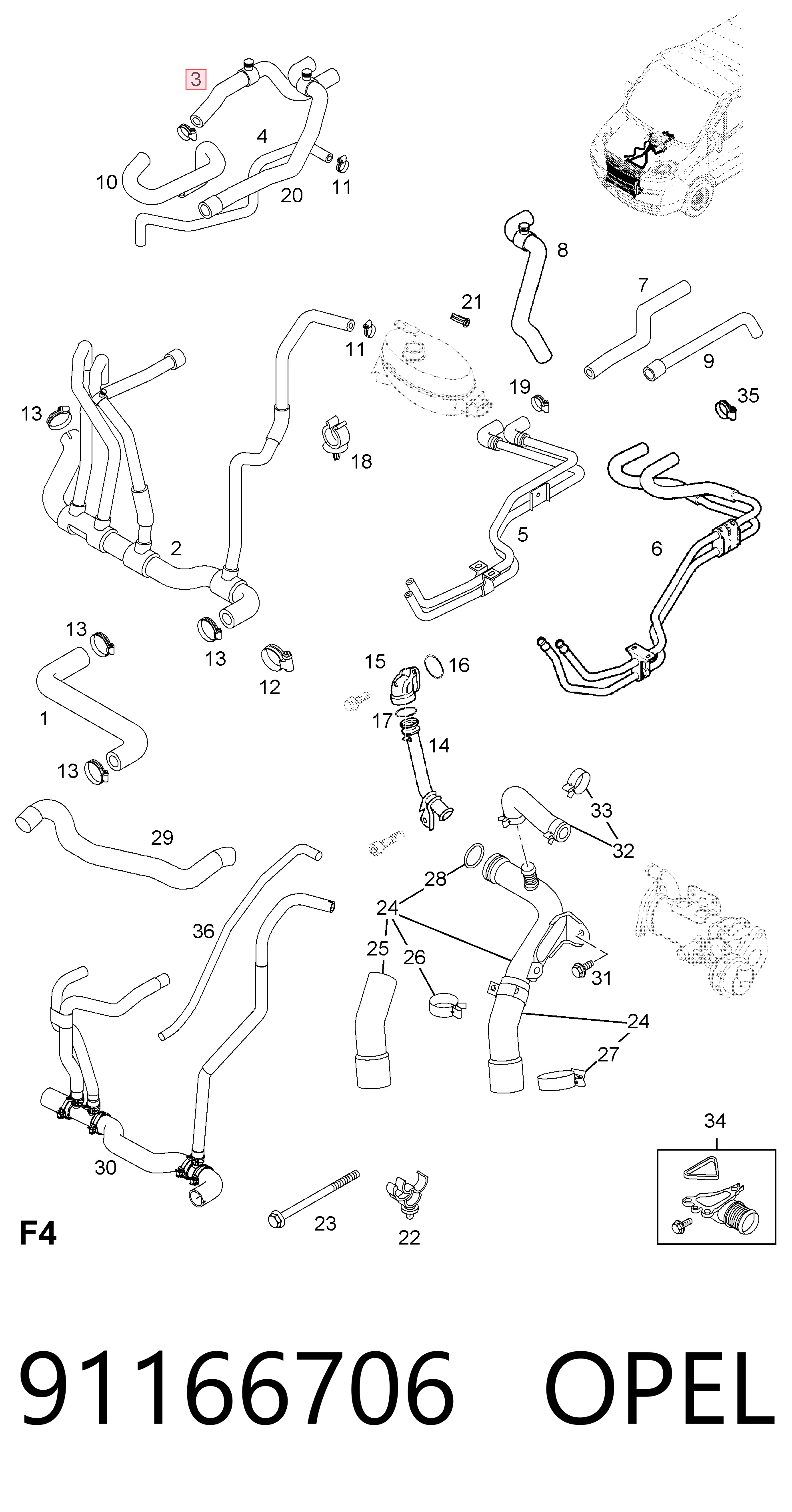 91166706 Opel