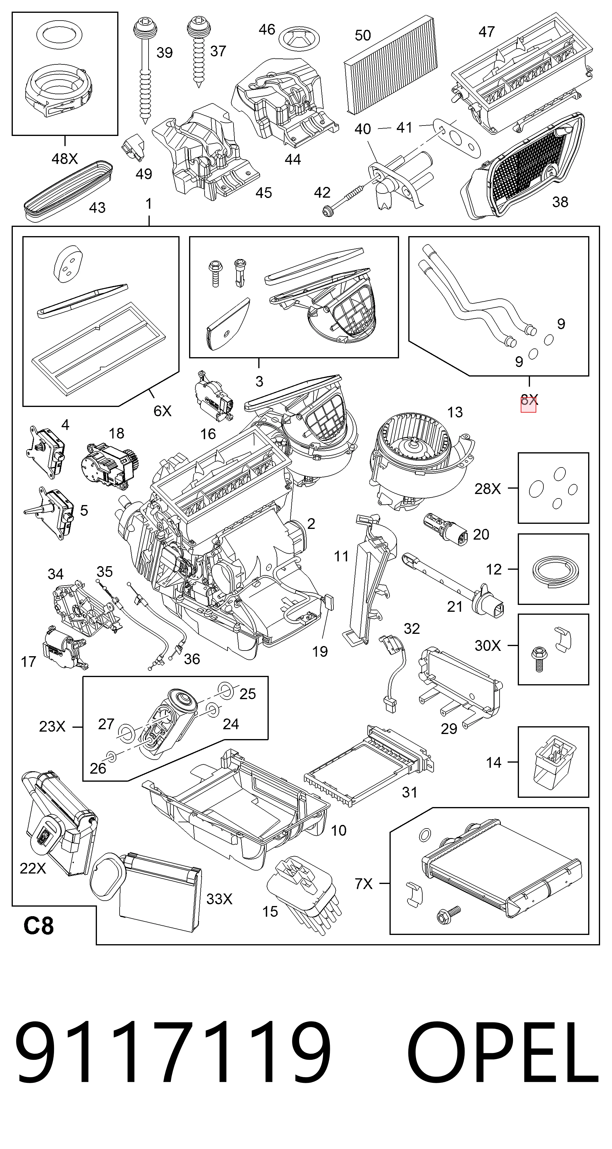 9117119 Opel