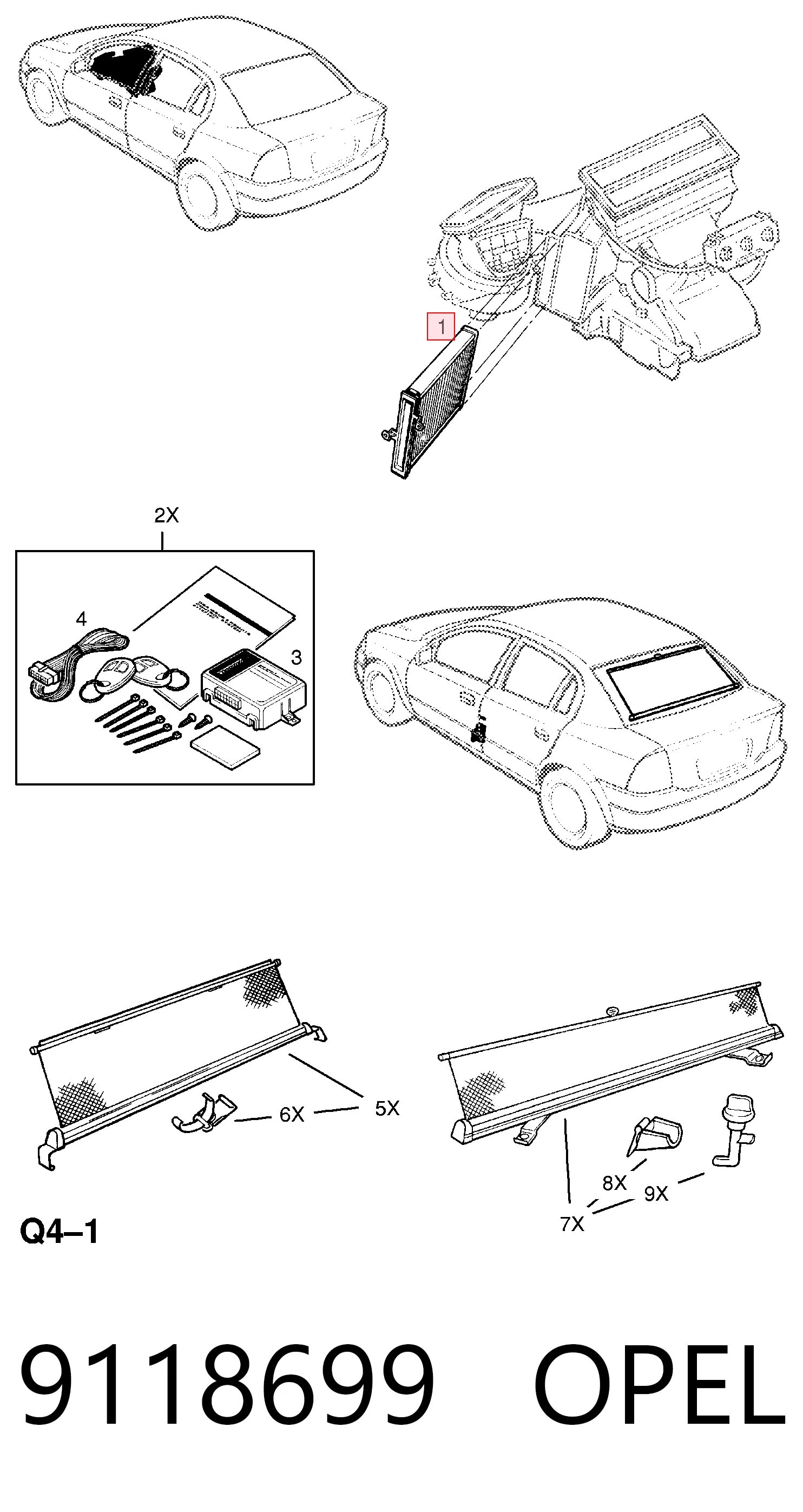 9118699 Opel