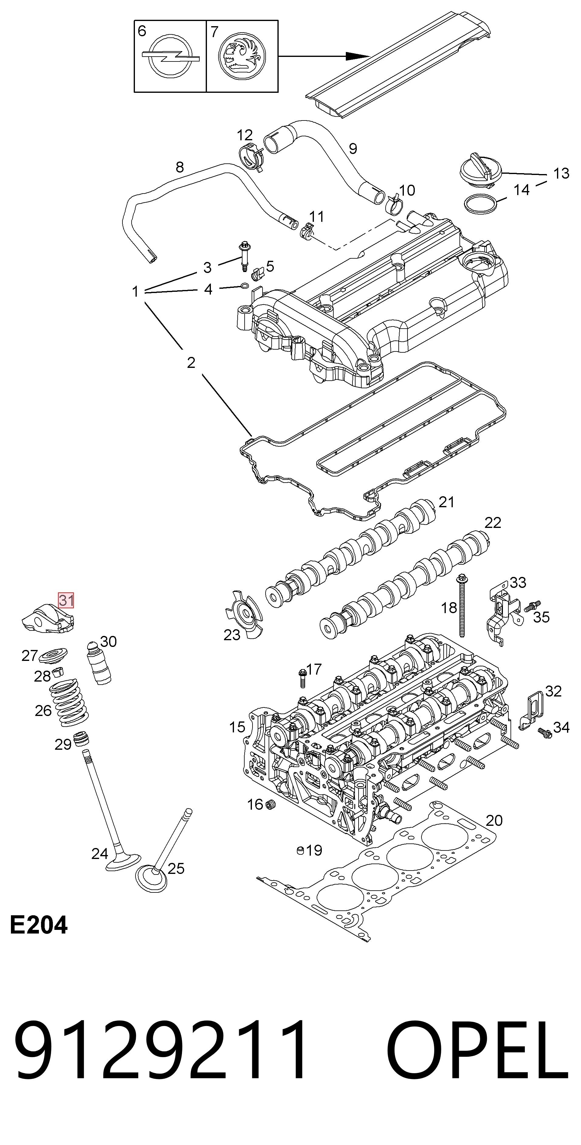 9129211 Opel