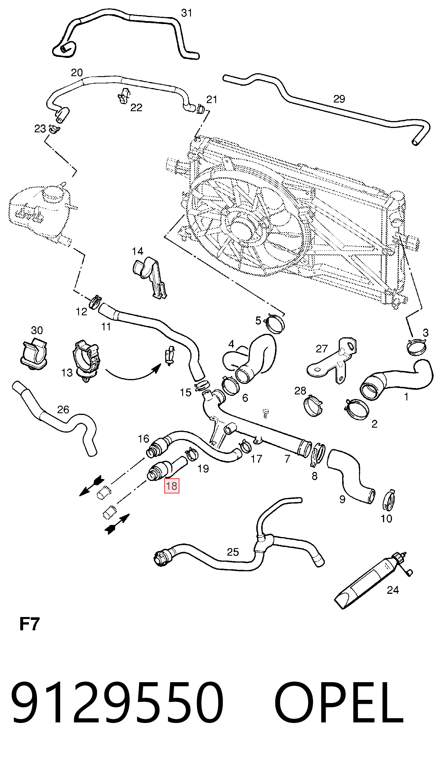 9129550 Opel
