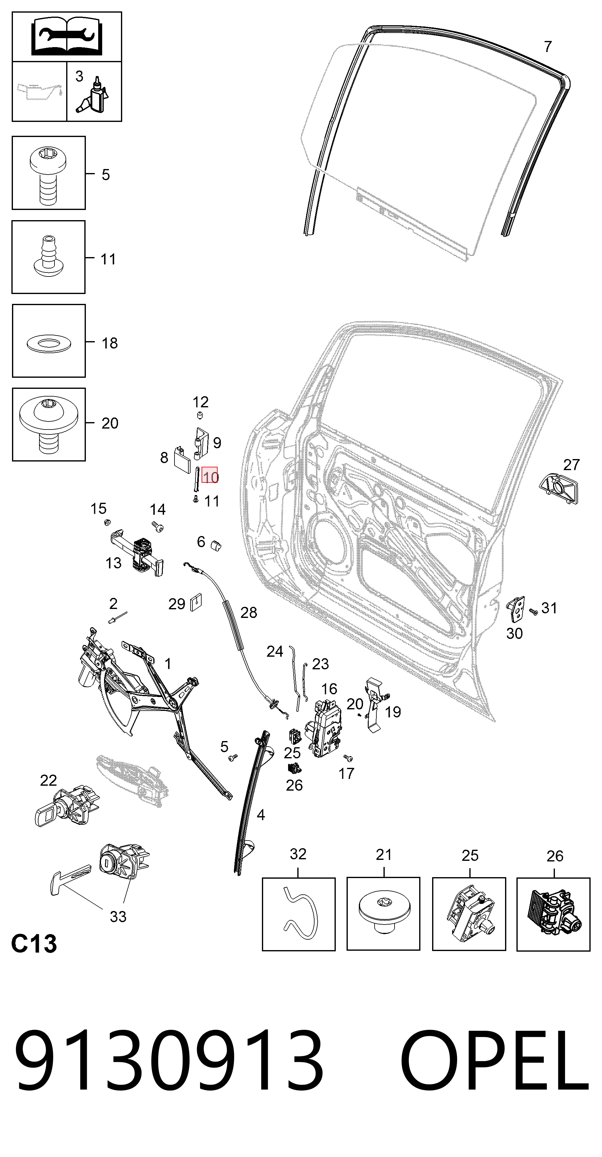 9130913 Opel