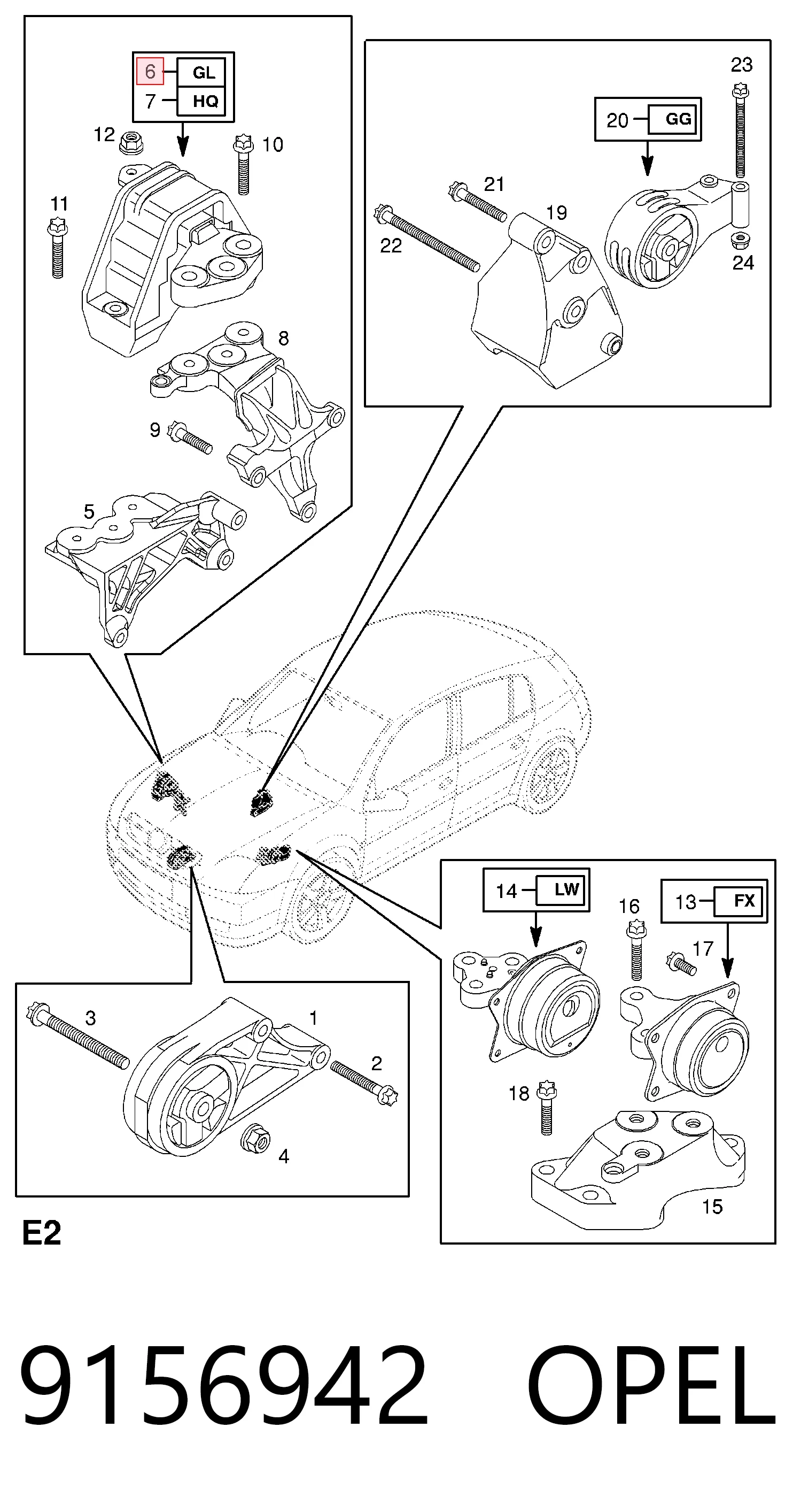 9156942 Opel