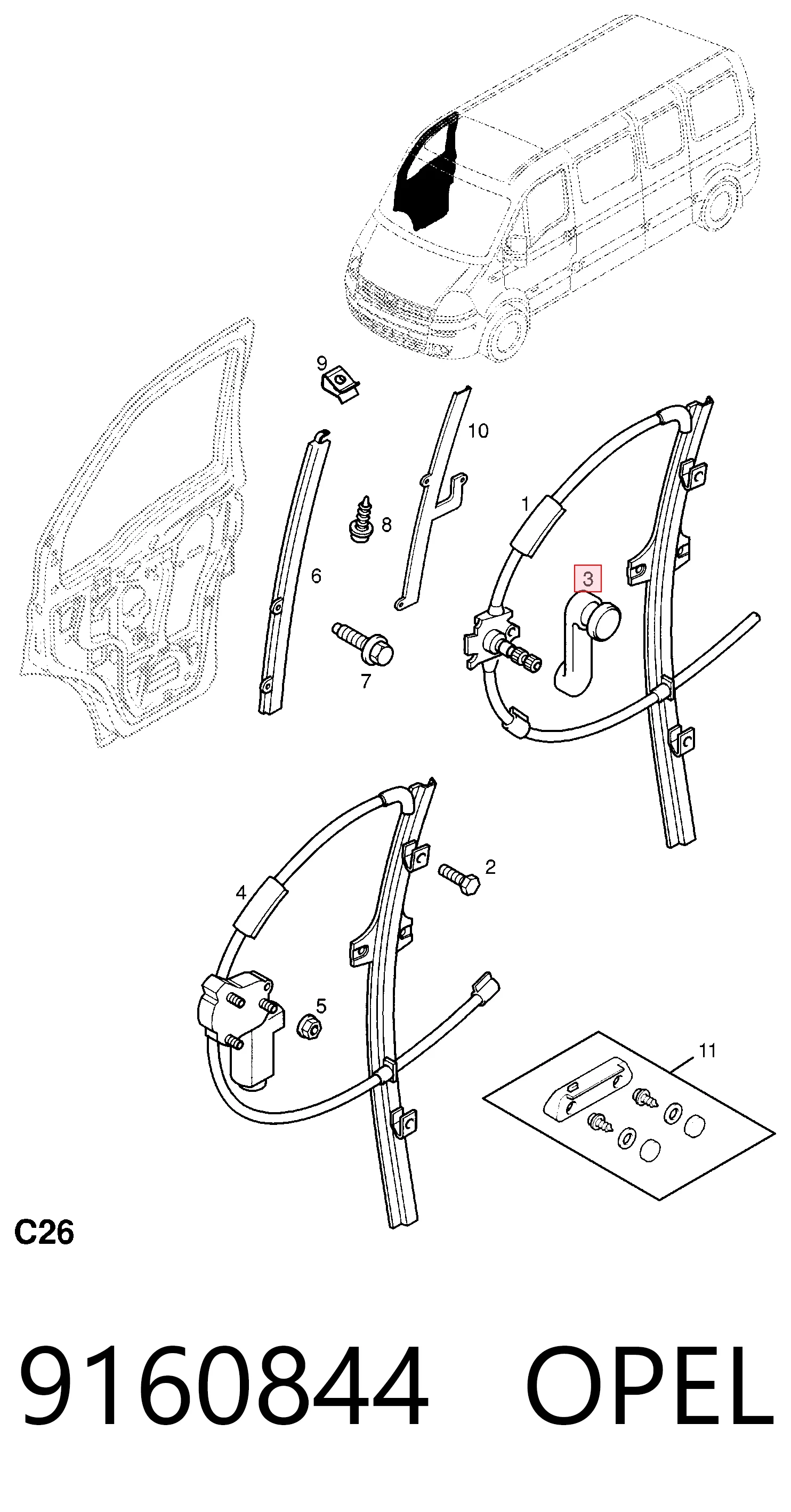 9160844 Opel