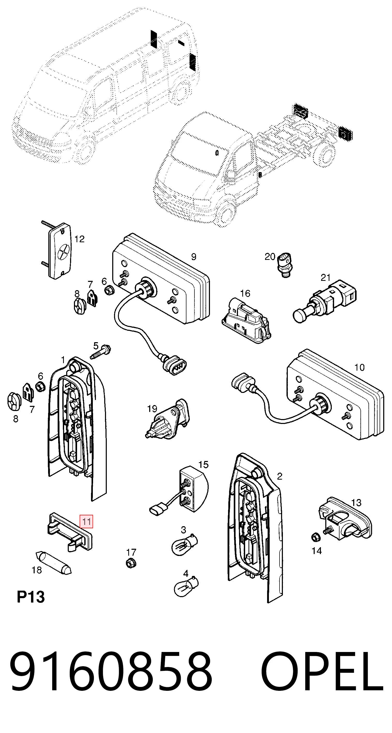 9160858 Opel
