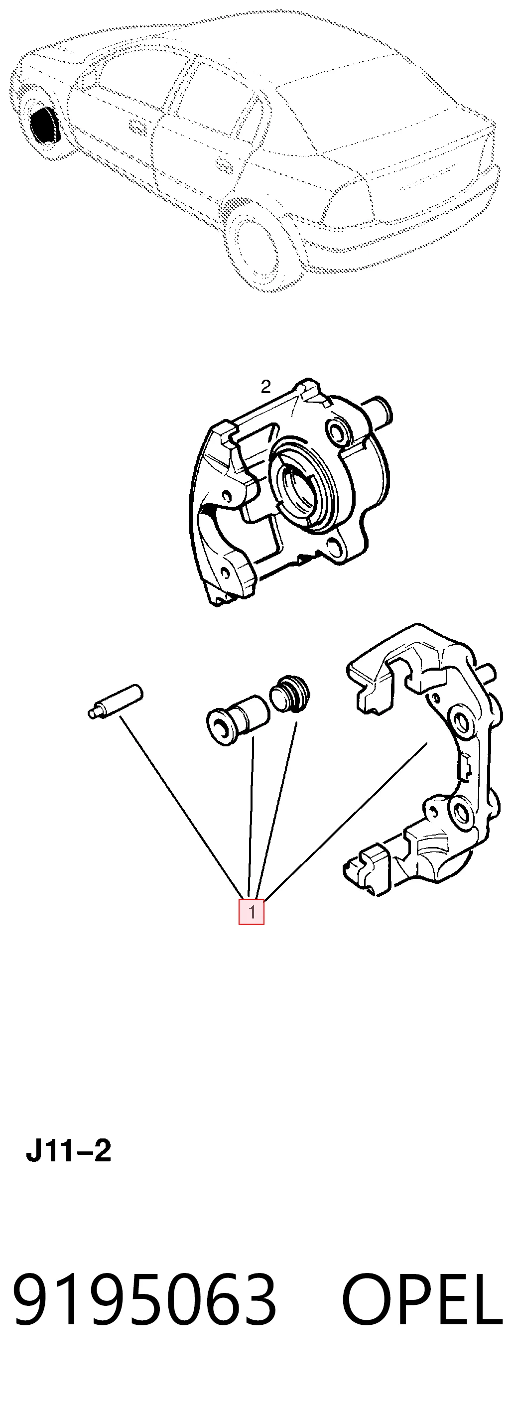 Kit de reparación de frenos Opel Combo furgoneta comprar en España