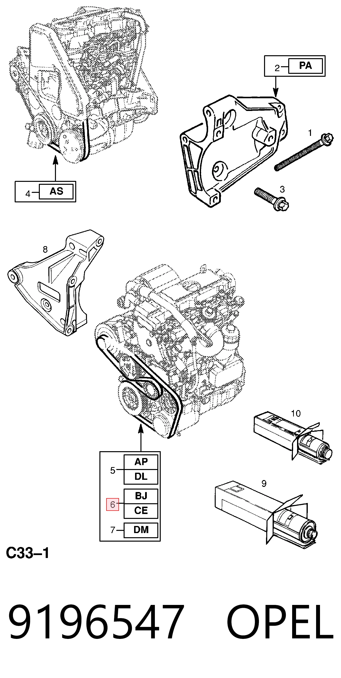 9196547 Opel