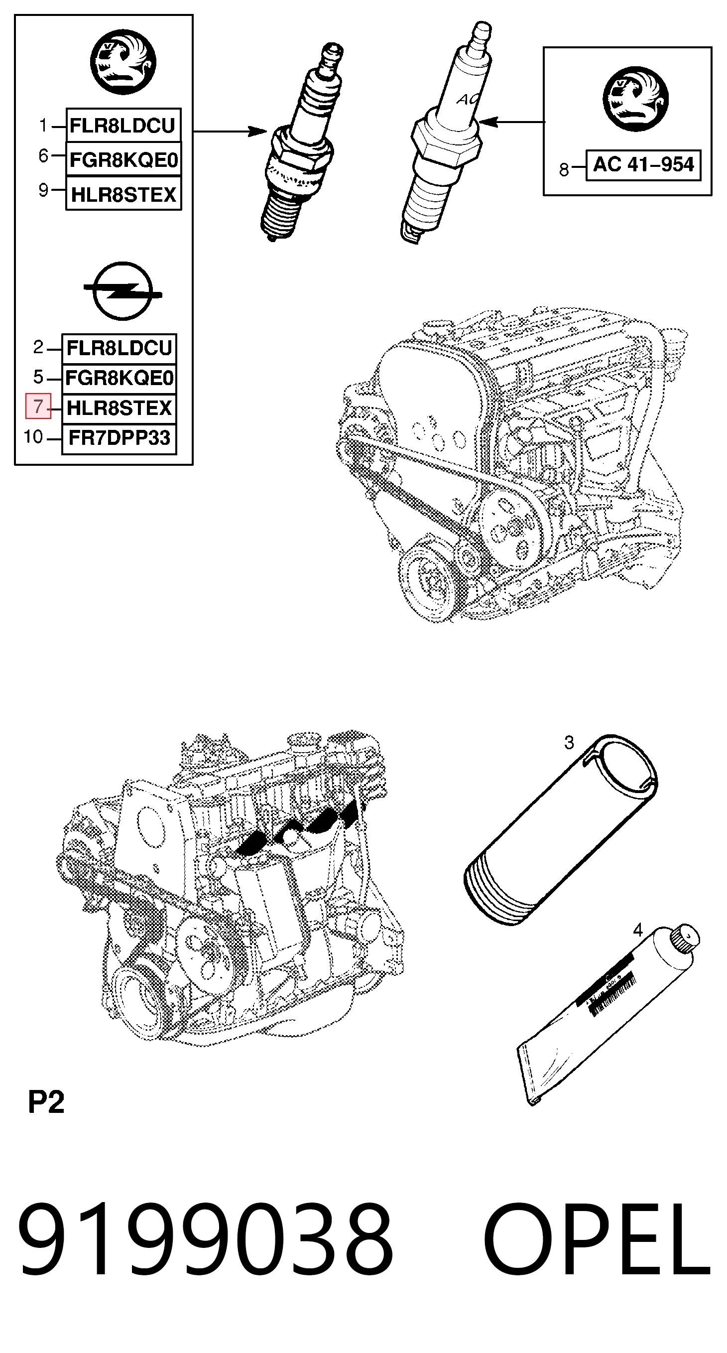 9199038 Opel