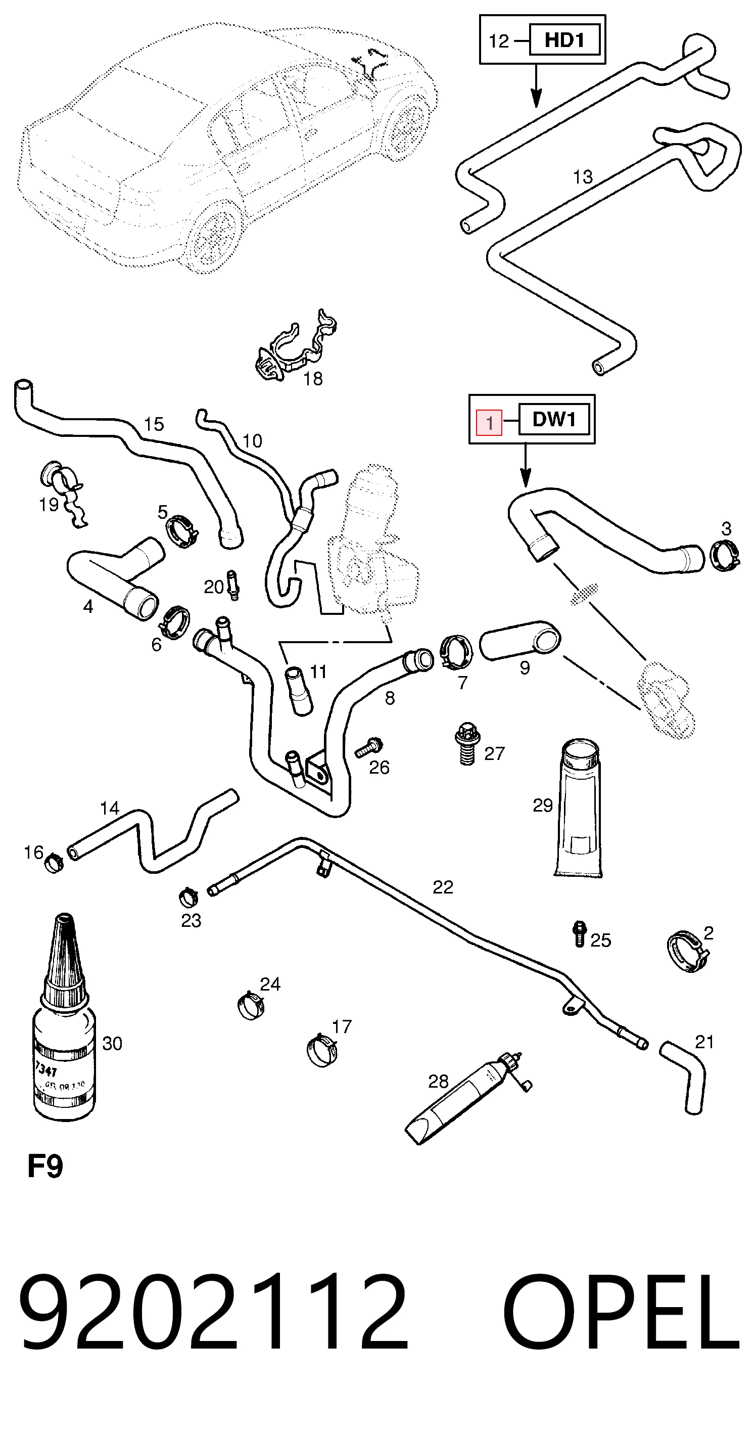 9202112 Opel